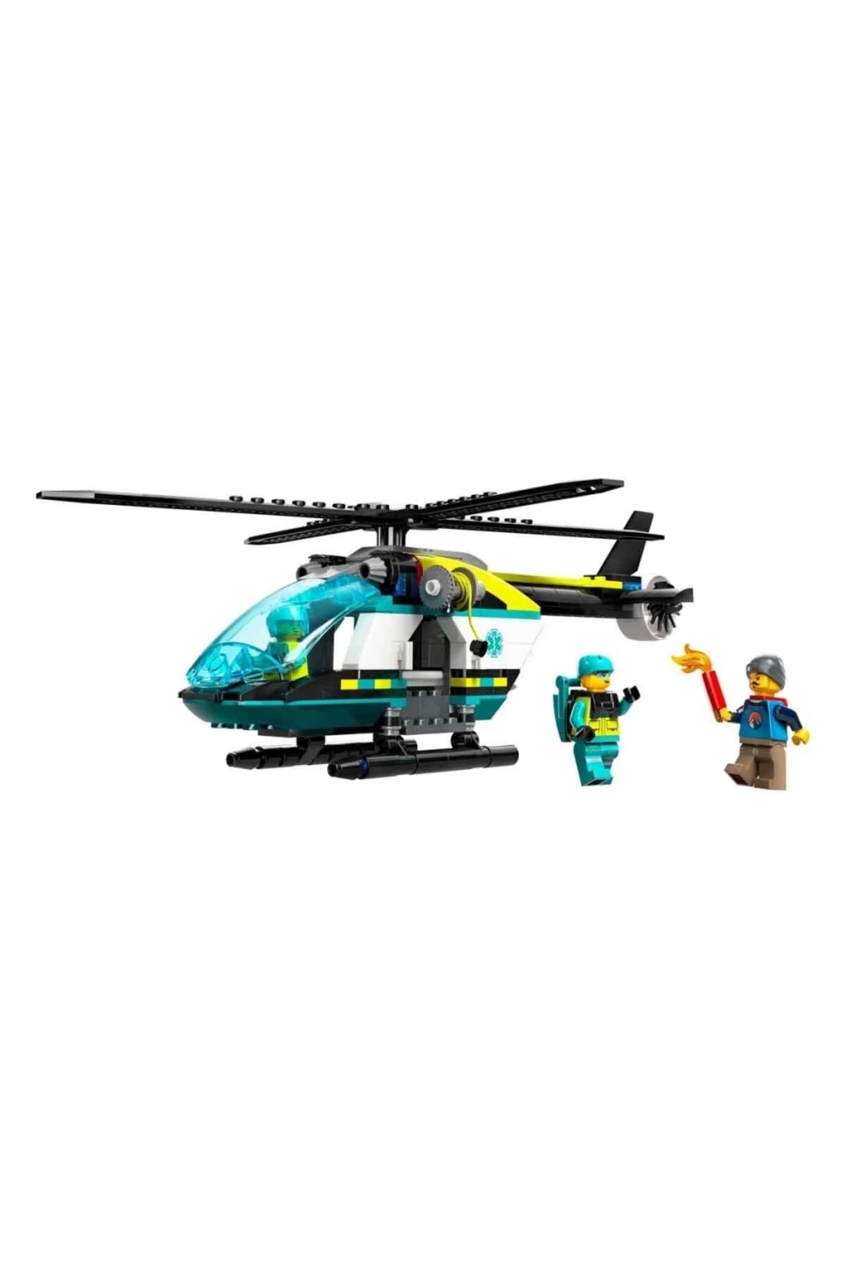 TWOX Çocuk LEGO City Acil Kurtarma Helikopteri 60405