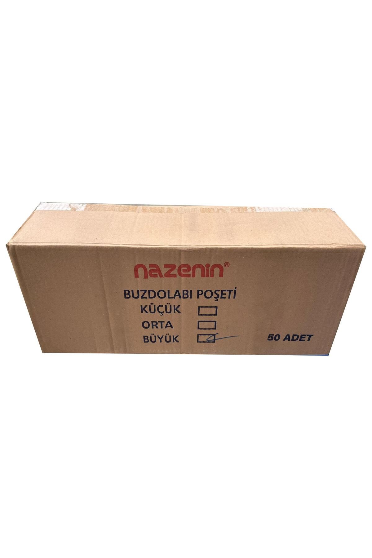 Nazenin-ثلاجة شفافة كبيرة الحجم - حقيبة طعام مسطحة غير قابلة للقفل مقاس 30 × 45 سم.50 عبوة تحتوي على 20 1