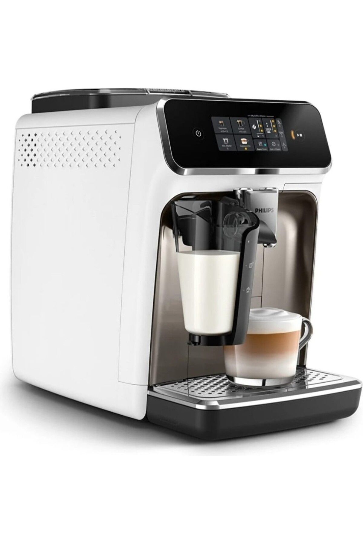 Philips LatteGo  Tam Otomatik Kahve ve Espresso Makinesi, 3 Çeşit Kahve Seçeneği