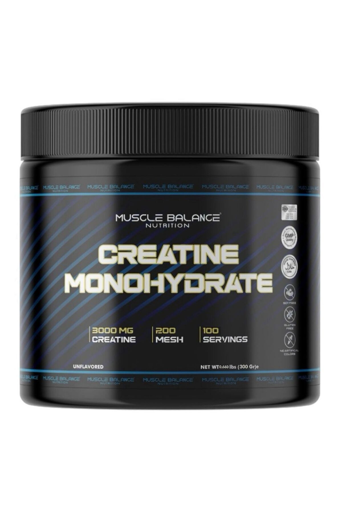 MUSCLE BALANCE Creatine Monohydrate 300 Gr 100 Servis