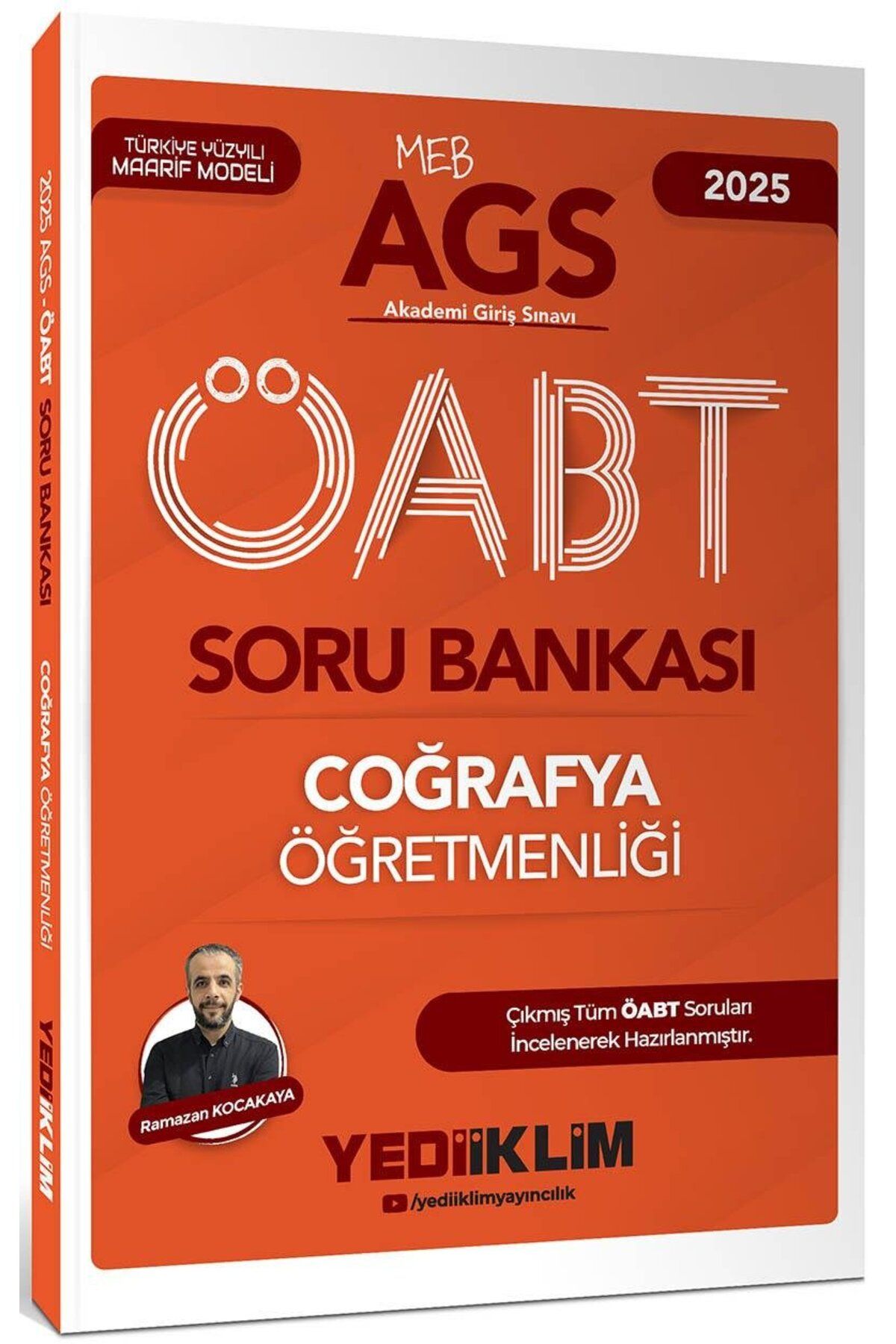 Yediiklim Yayınları Yediiklim Yayınları 2025 MEB AGS ÖABT Coğrafya Öğretmenliği Soru Bankası