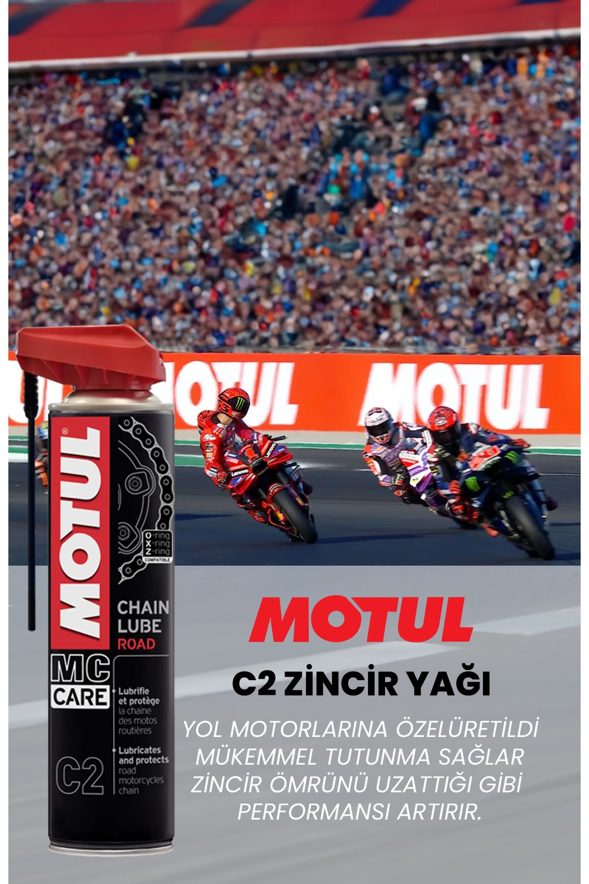 Motul MC CARE C2 CHAIN LUBE ROAD ZİNCİR YAĞI