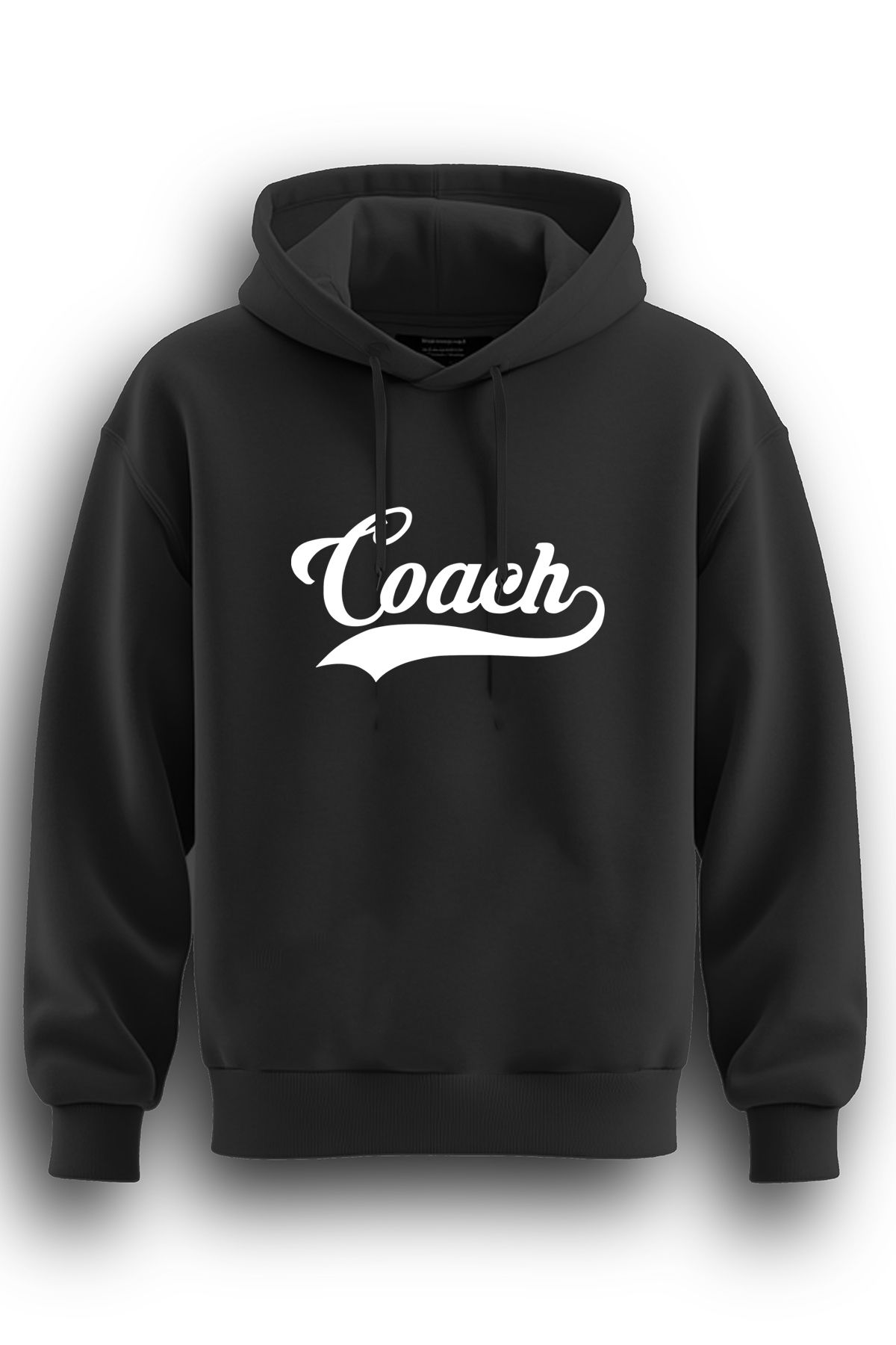 TOP GLORY Coach Baskılı  Sweatshirt Kapüşonlu 3 iplik Hoodie Coach Sweat Coach4004