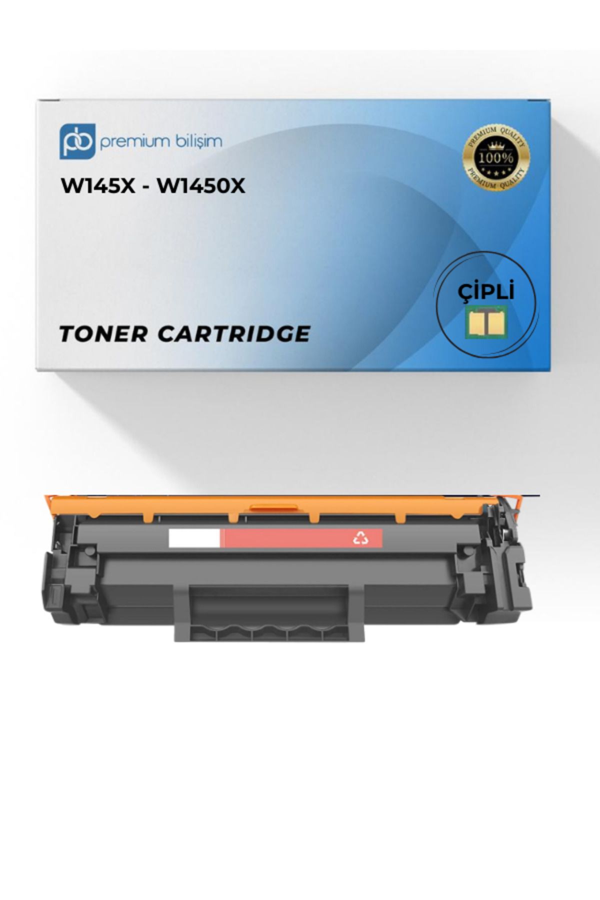 PBHP HP 145X W1450X Yüksek Kapasiteli Toner - ÇİPLİ - HP Laserjet Pro MFP 33103fdw 3103fdn 3003dw 3003dn