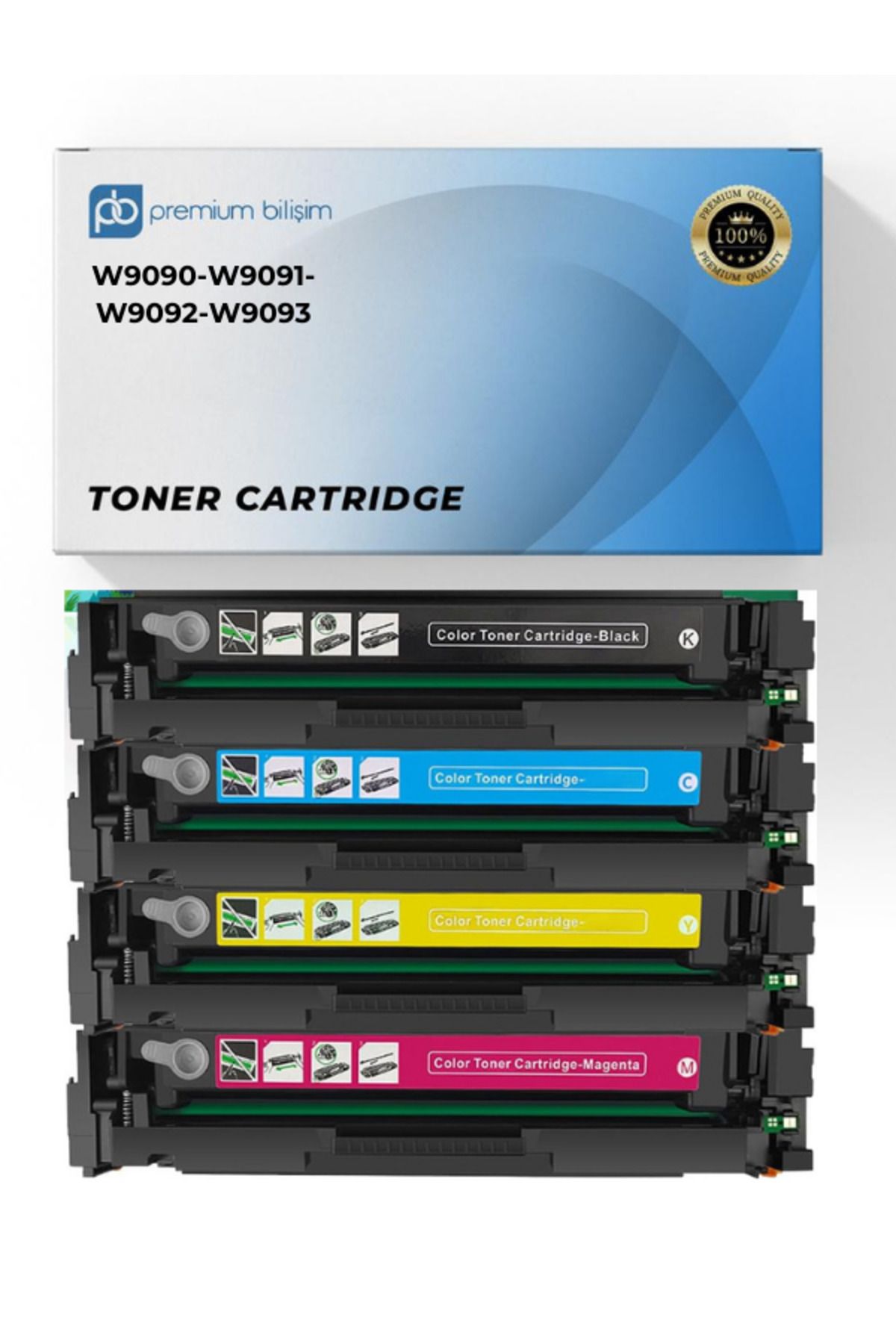 PBHP HP W9090MC W9091MC W9093MC W9092MC HP Color Laserjet Managed E45028dn MFP E47528f