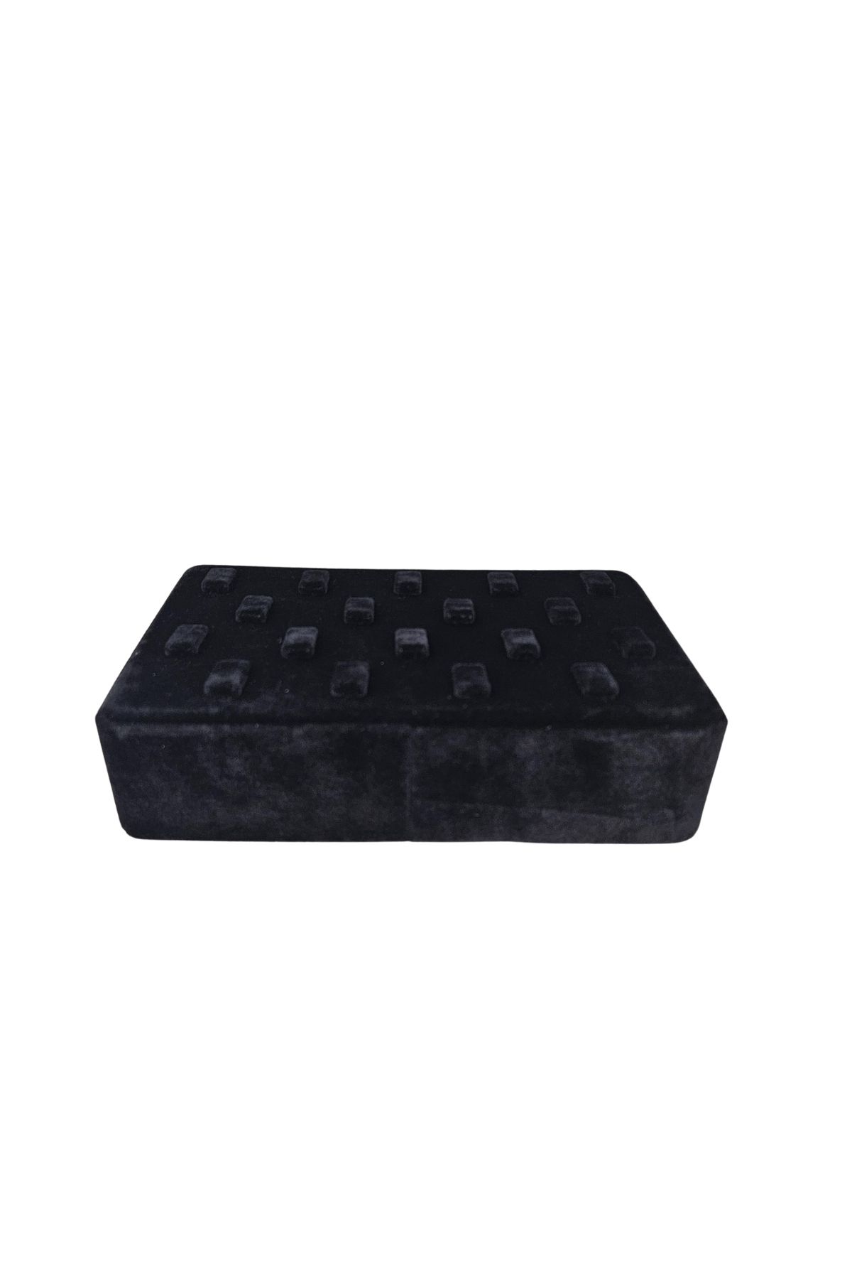 ÖZER KUTU-Suede Ring with 18 Tabs and Tab - Rectangular Design 3