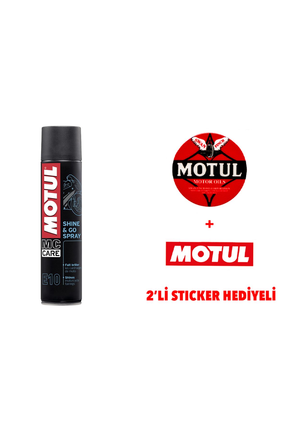 Motul MC CARE E10 SHINE & GO SPRAY PARLATICI SPREY