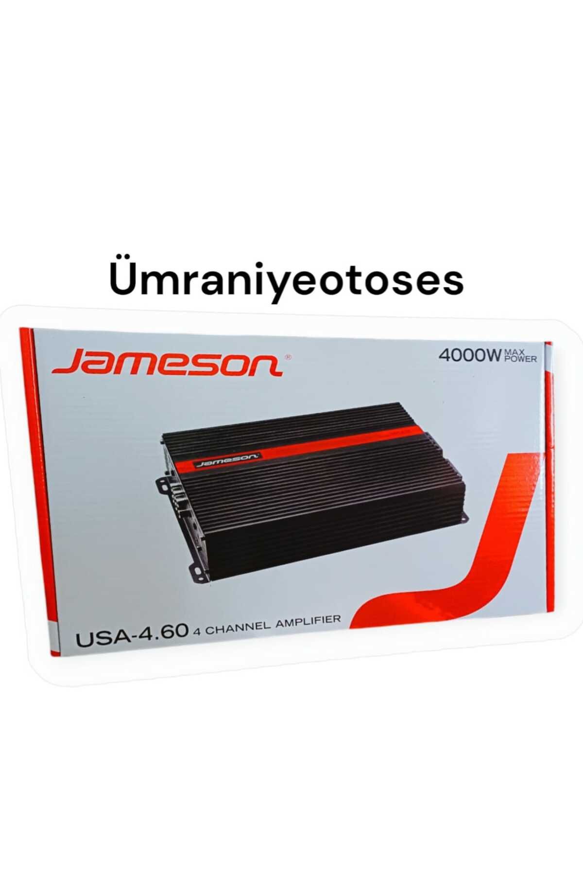 Jameson 4X60  RMS 4 KANAL OTO AMFİ 4000 WAT