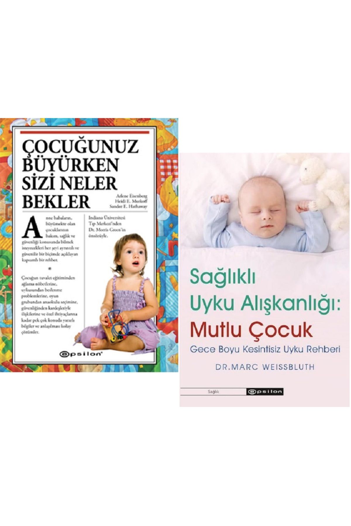 Epsilon Yayınevi Çocuğunuz Büyürken Sizi Neler Bekler + Mutlu Çocuk / 2 Kitap Set