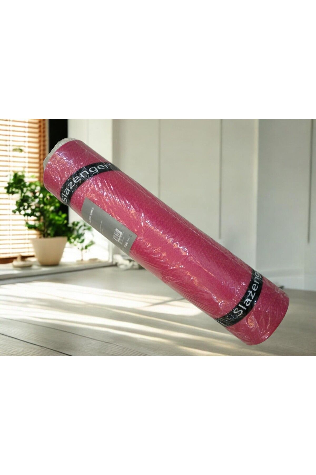 Slazenger Egzersiz - Yoga - Fitness - Kamp Minderi Vişne Pembe 50 cm x 140 cm x 6 mm