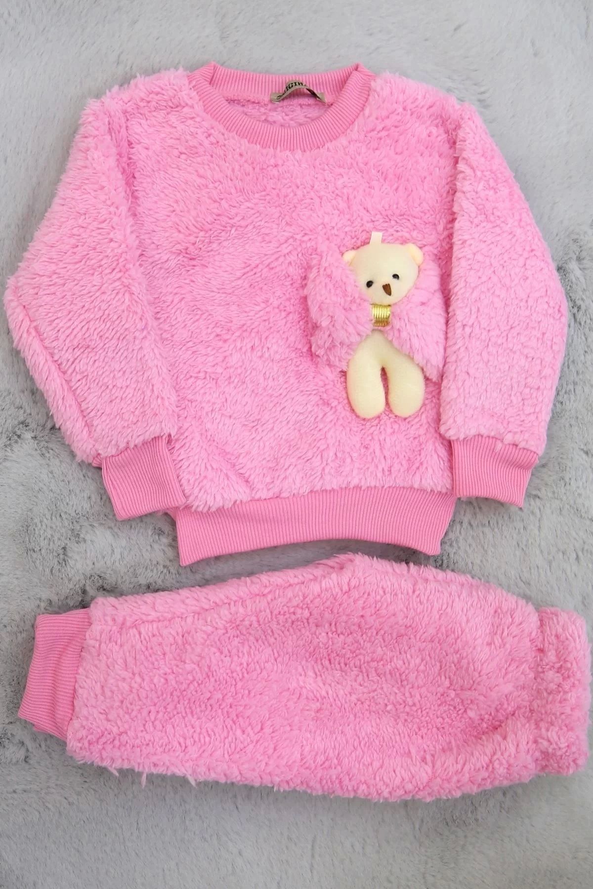 Vona Nova 1-9 Aylık Peluş Bebek Takım Pembe - 30162.904.