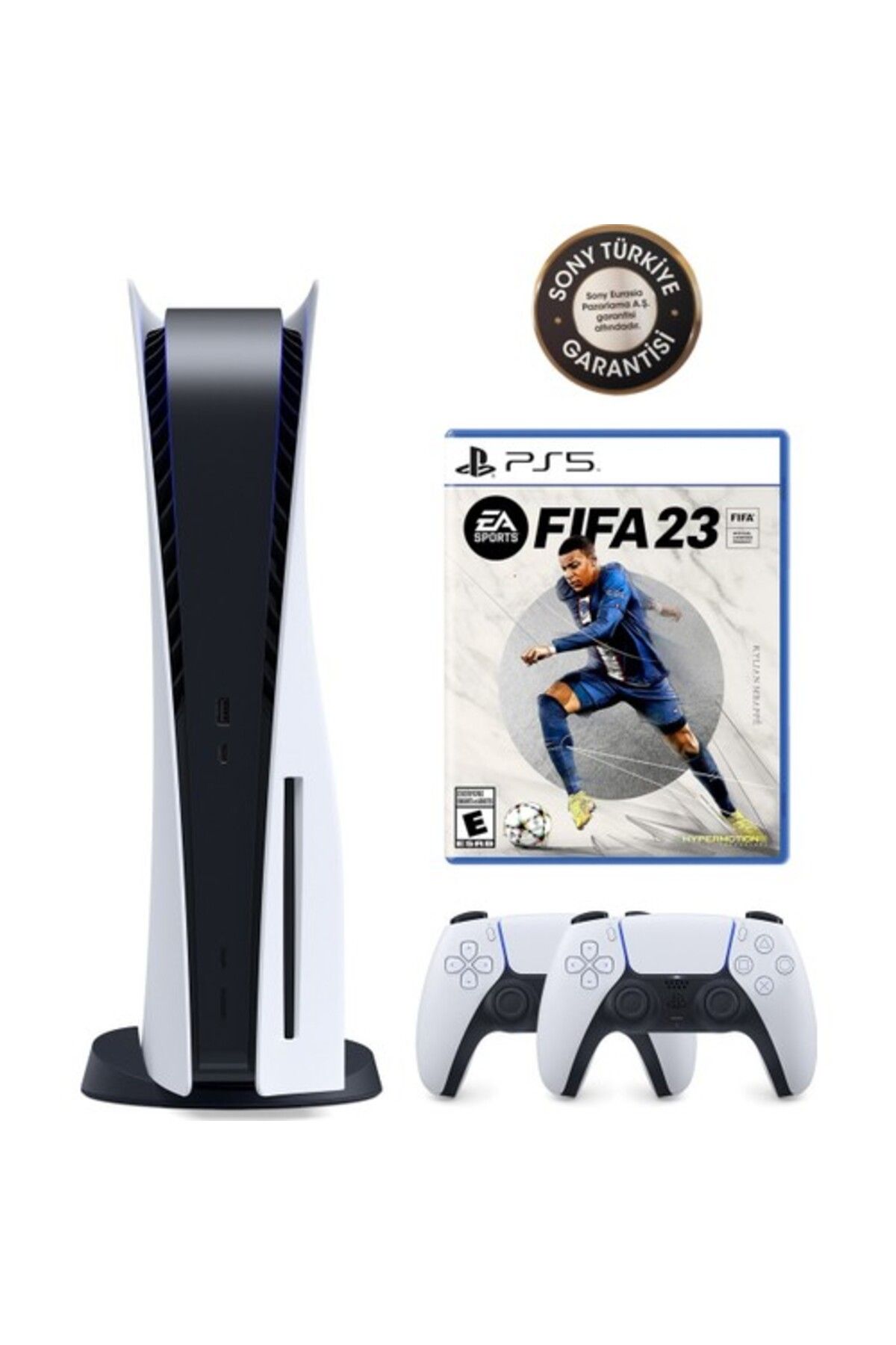 Sony Playstation 5+ 2.Dualsense + PS5 Fifa 23 (EURASİA GARANTİLİ)