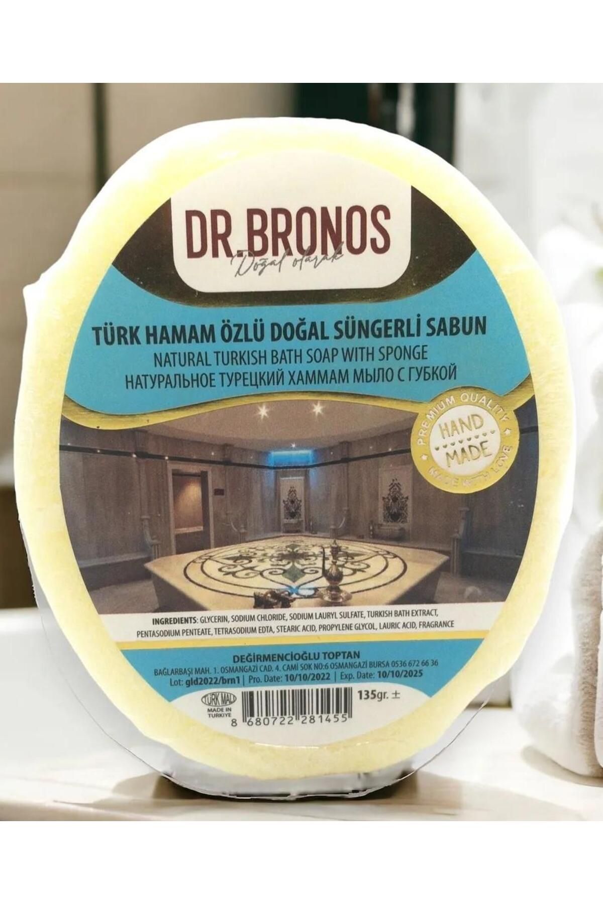 Dr. Bronos TÜRK HAMAMI SÜNGERLİ SABUN