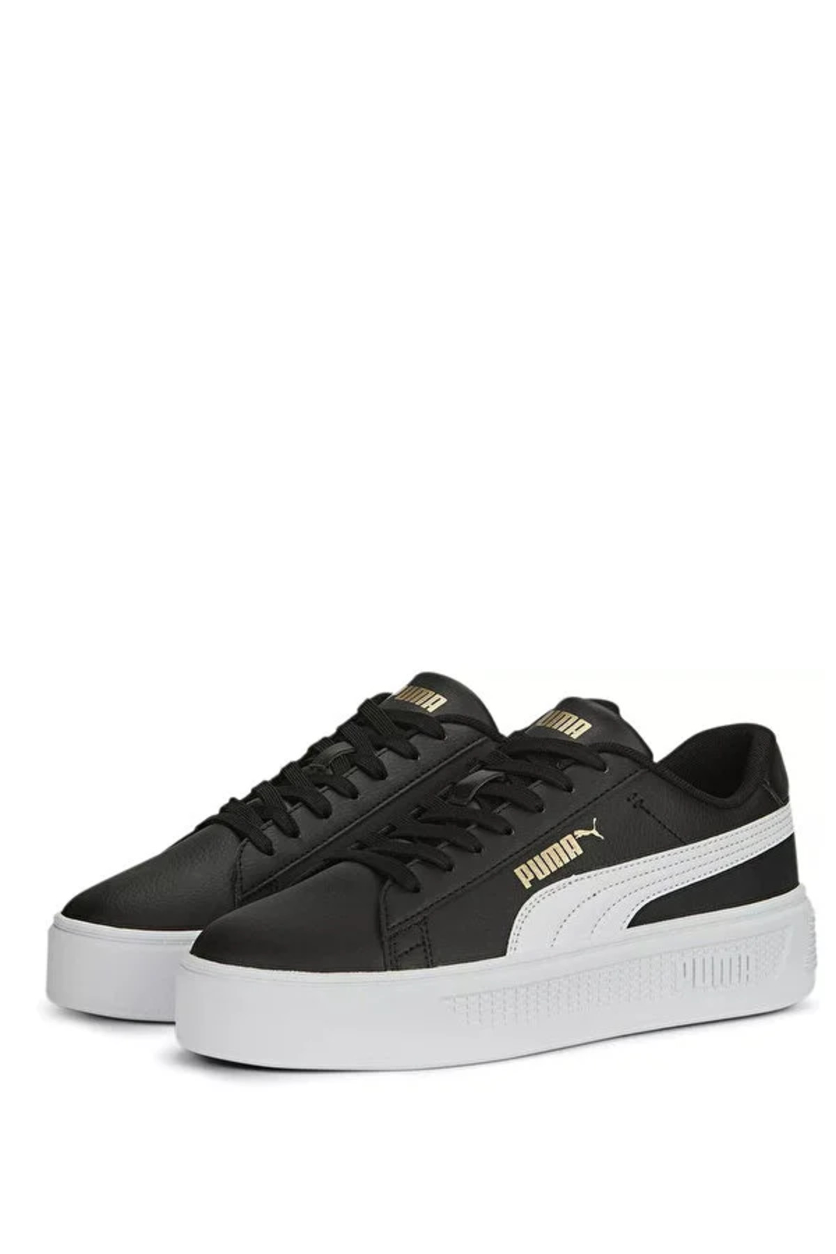 Puma Smash Platform v3 Kadın Sneaker SİYAH