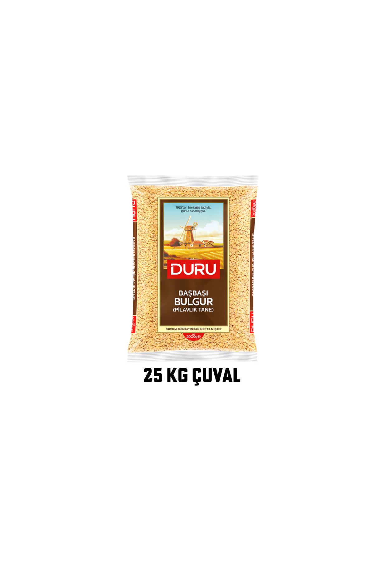 Duru Başbaşı Bulgur 25 Kg