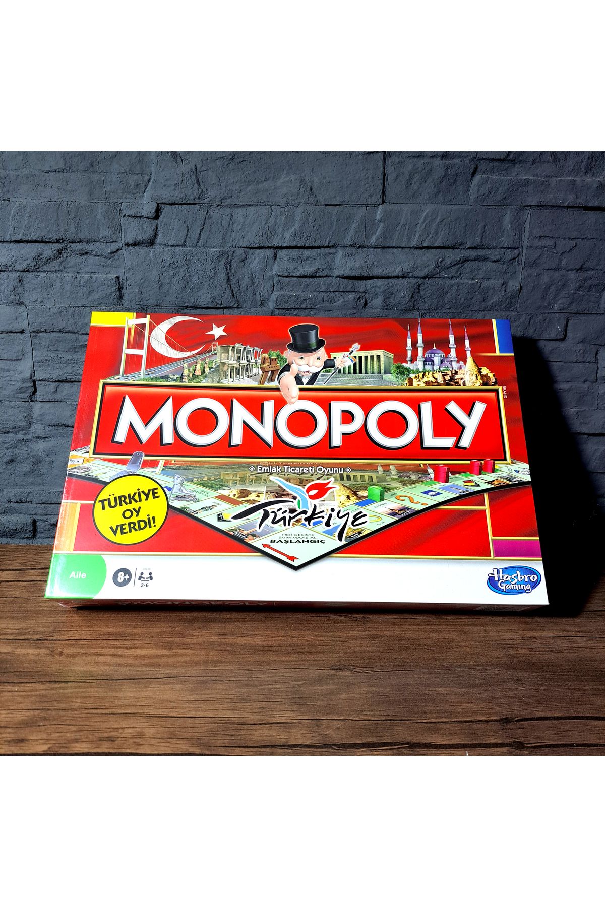 ALYTOYS Oyun MonopolTürkiye Emlak Ticaret Oyunu 40x27cm