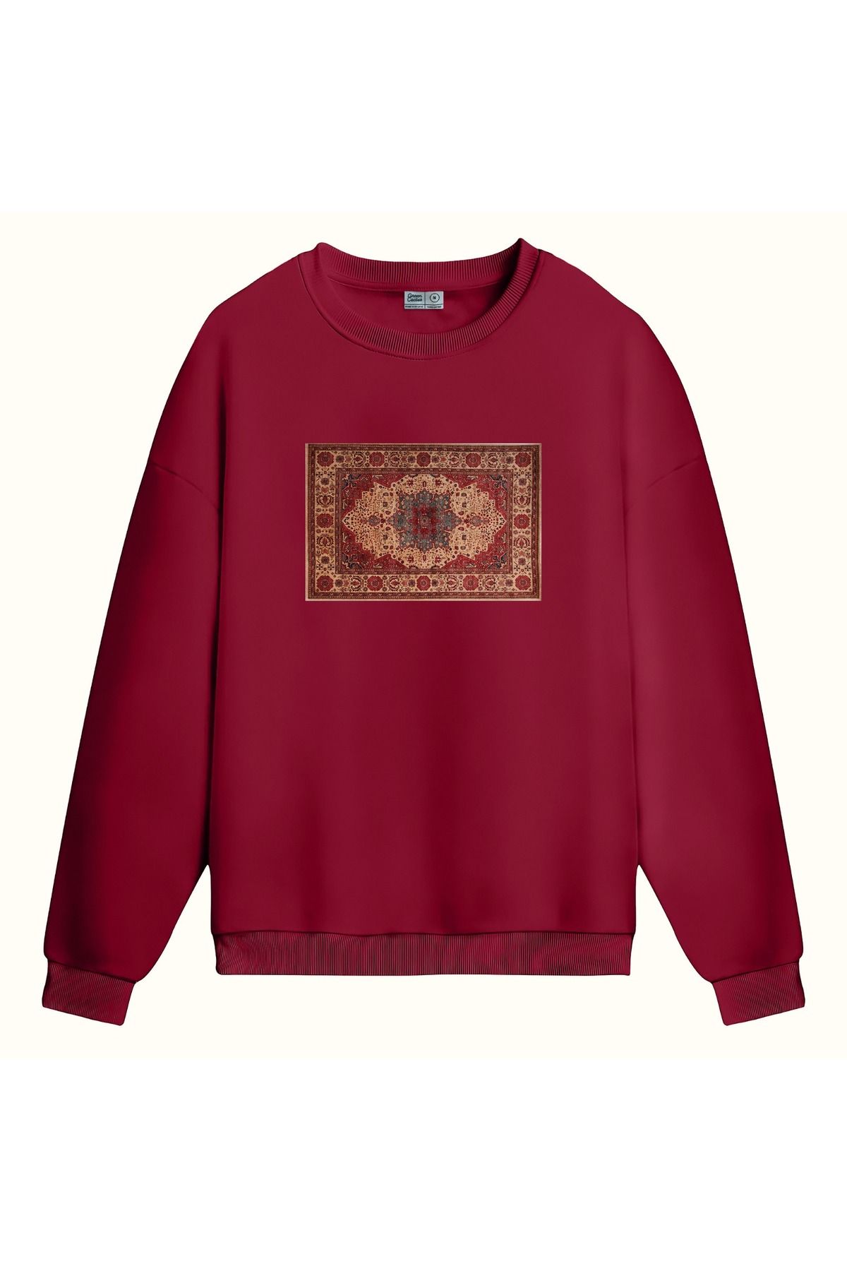 BLACKMAYS türk kilimi tasarımlı sweatshirt