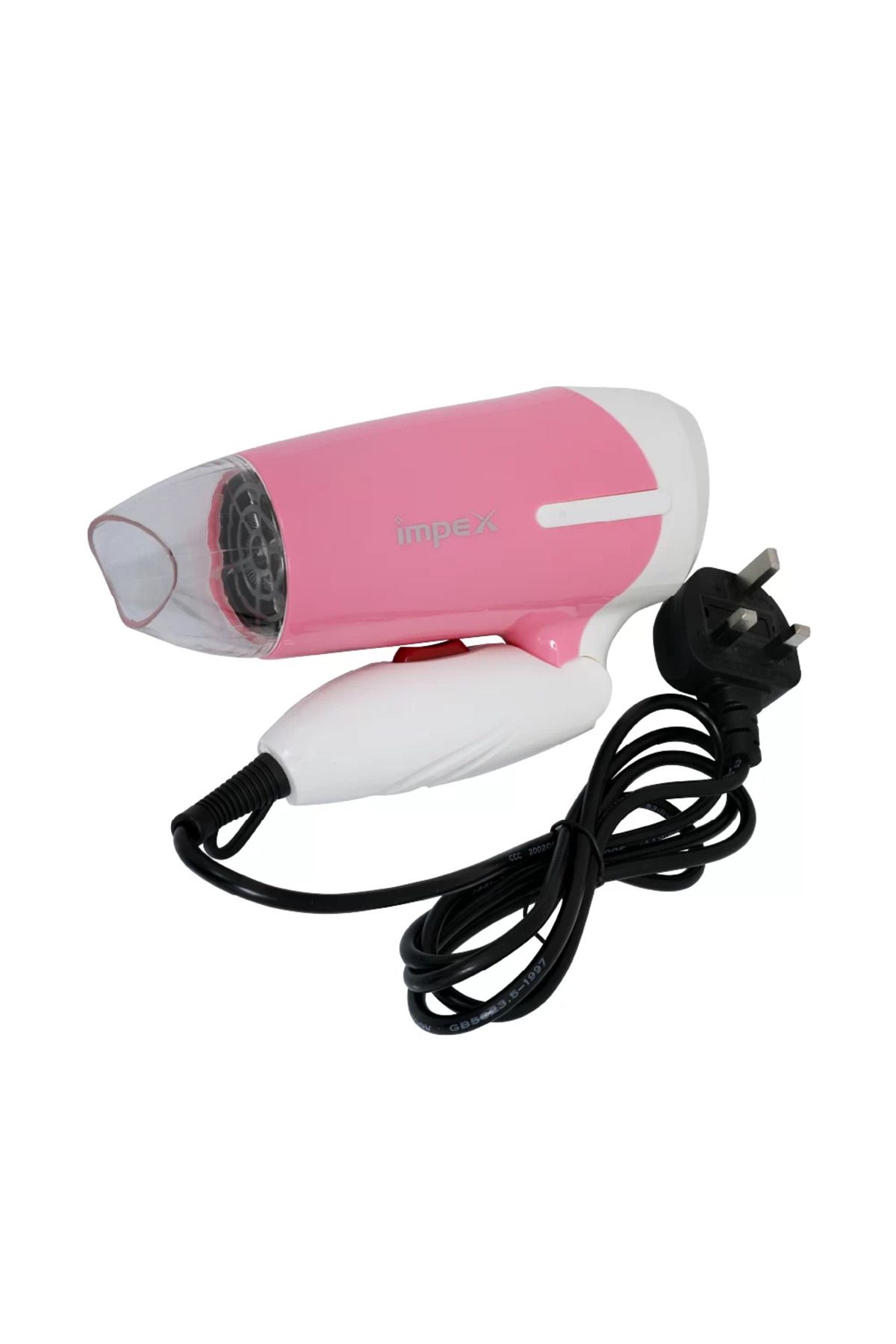 İMPEX-Hd-1K2 Foldable Handle Hair Dryer With 2 Speed/Heat Function - Assorted 2