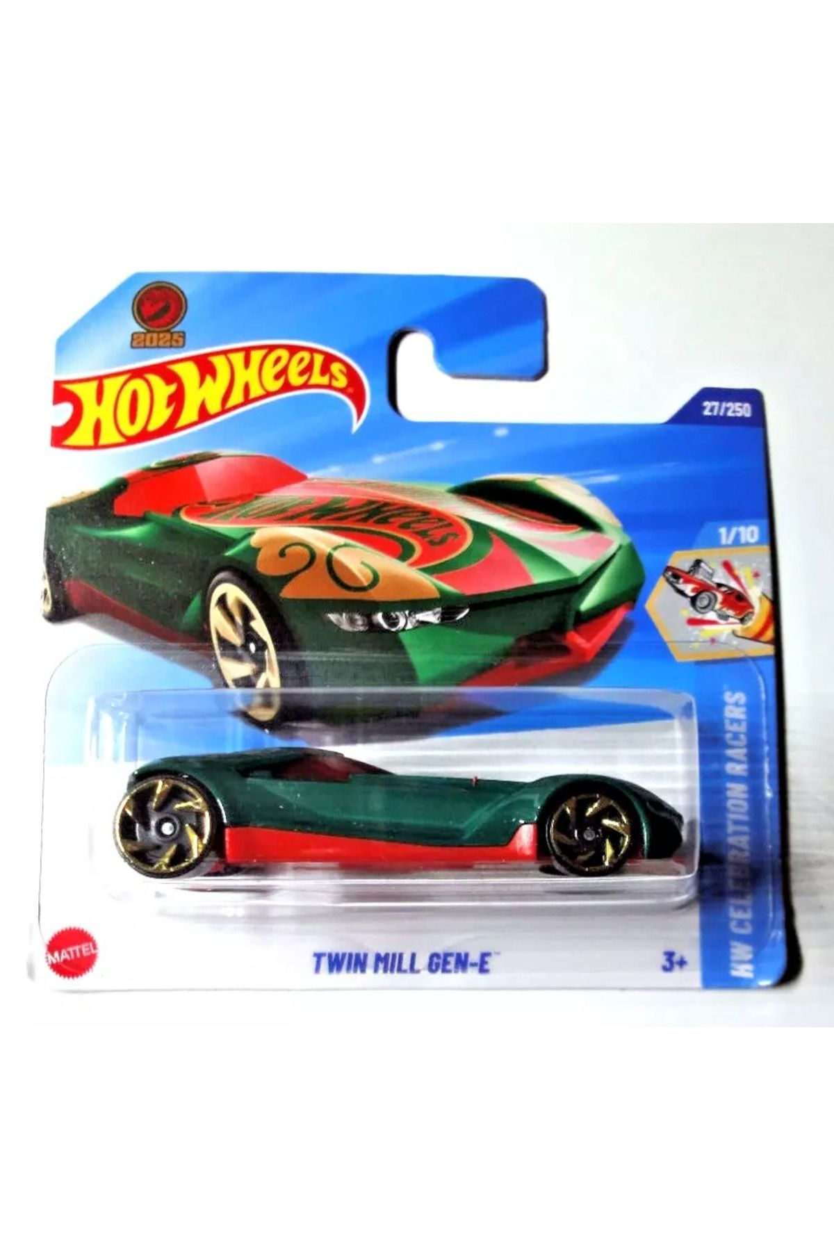 HOT WHEELS 2025 Tekli Araba Twin Mill Gen-E 1/10