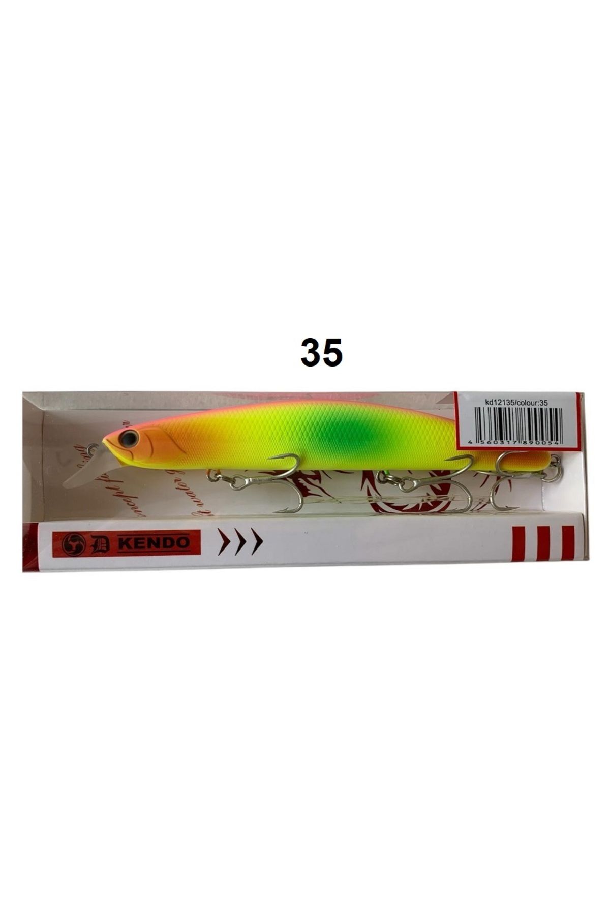 Kendo Seabass Minnow 125f 12.5cm 21gr Maket Balık Yem 35