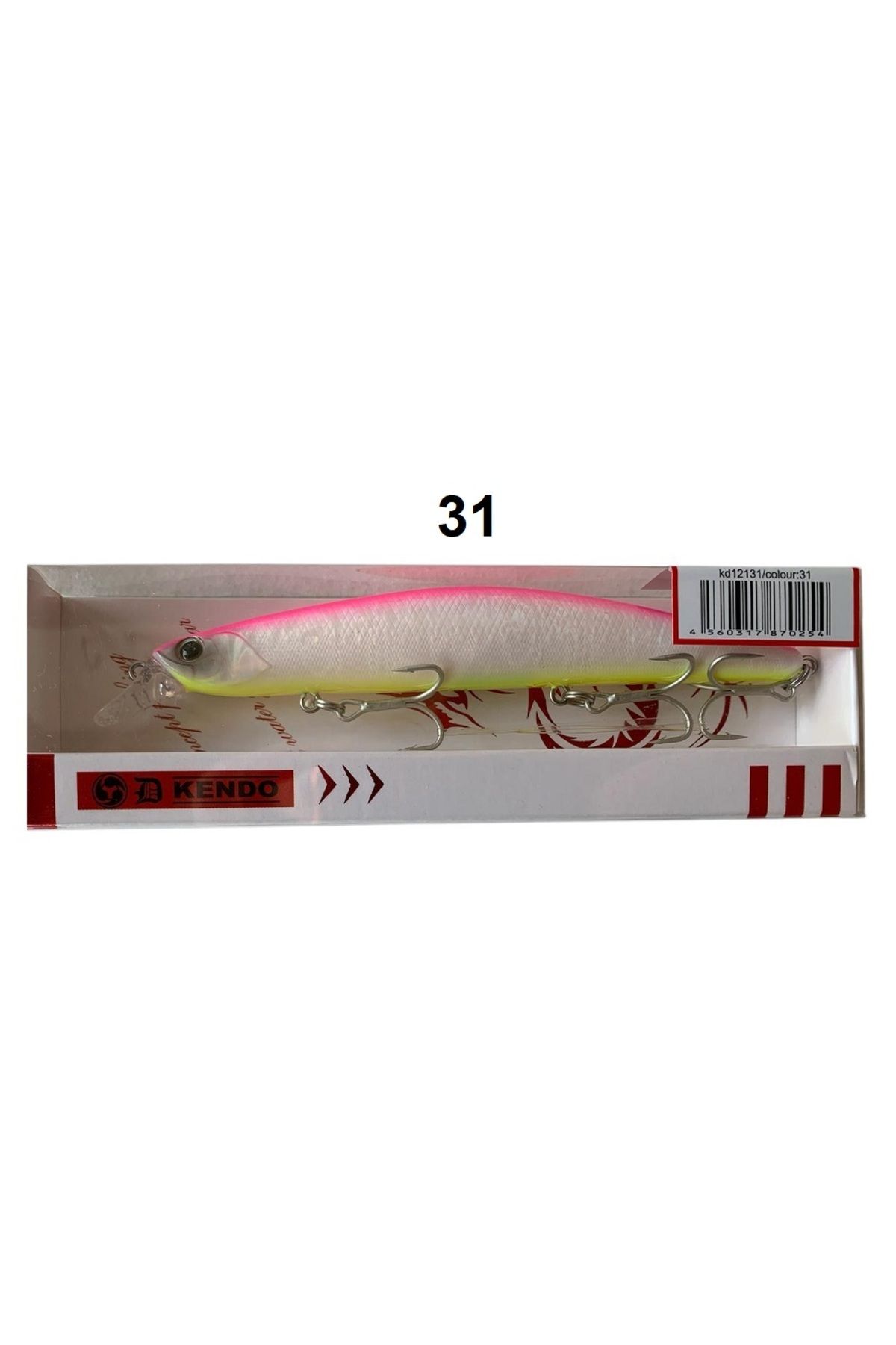 Kendo Seabass Minnow 125f 12.5cm 21gr Maket Balık Yem 31