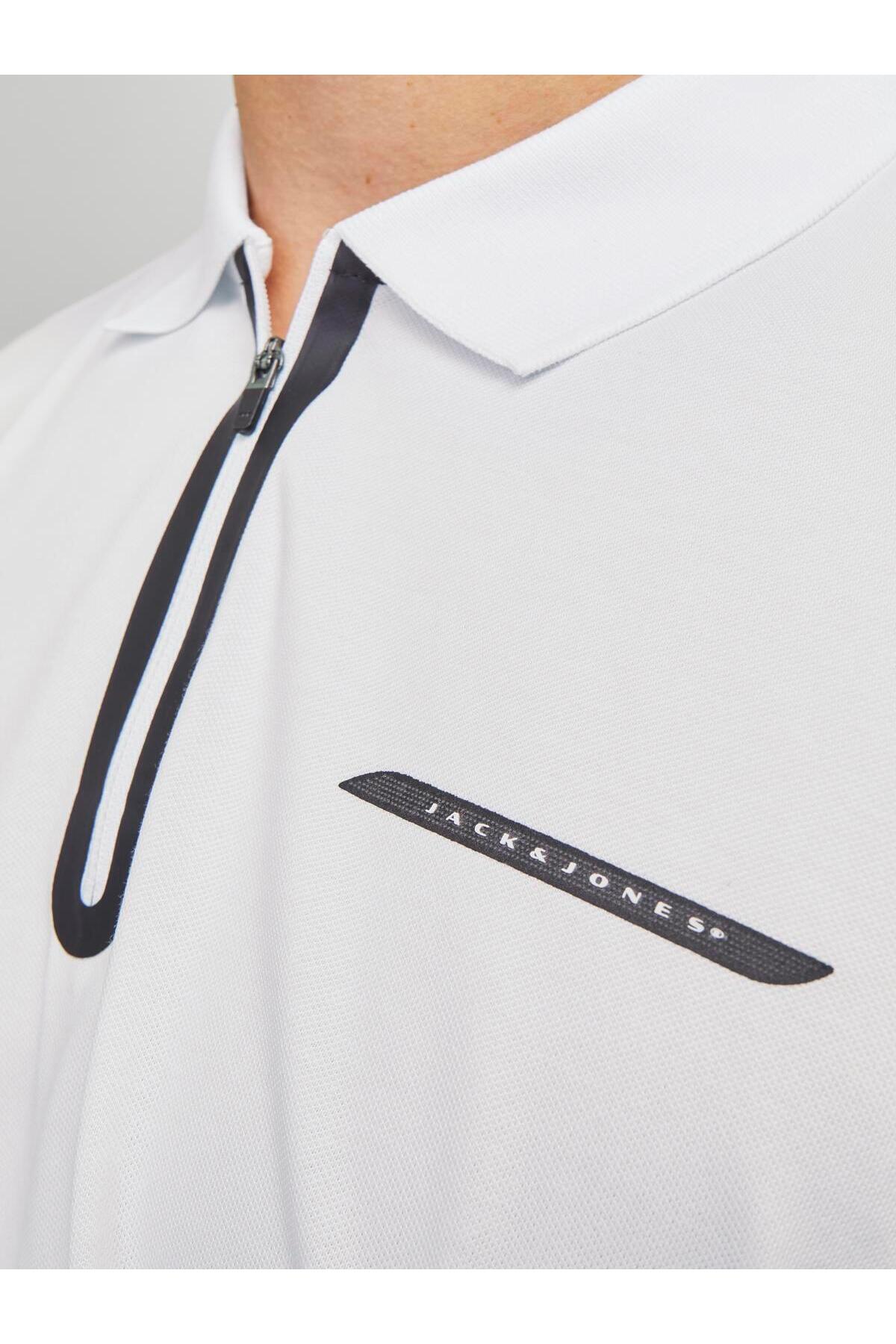 تیشرت یقه پلو مردانه راسته آستین کوتاه | جک اند جونز Jack & Jones 12273127 - تصویر 5