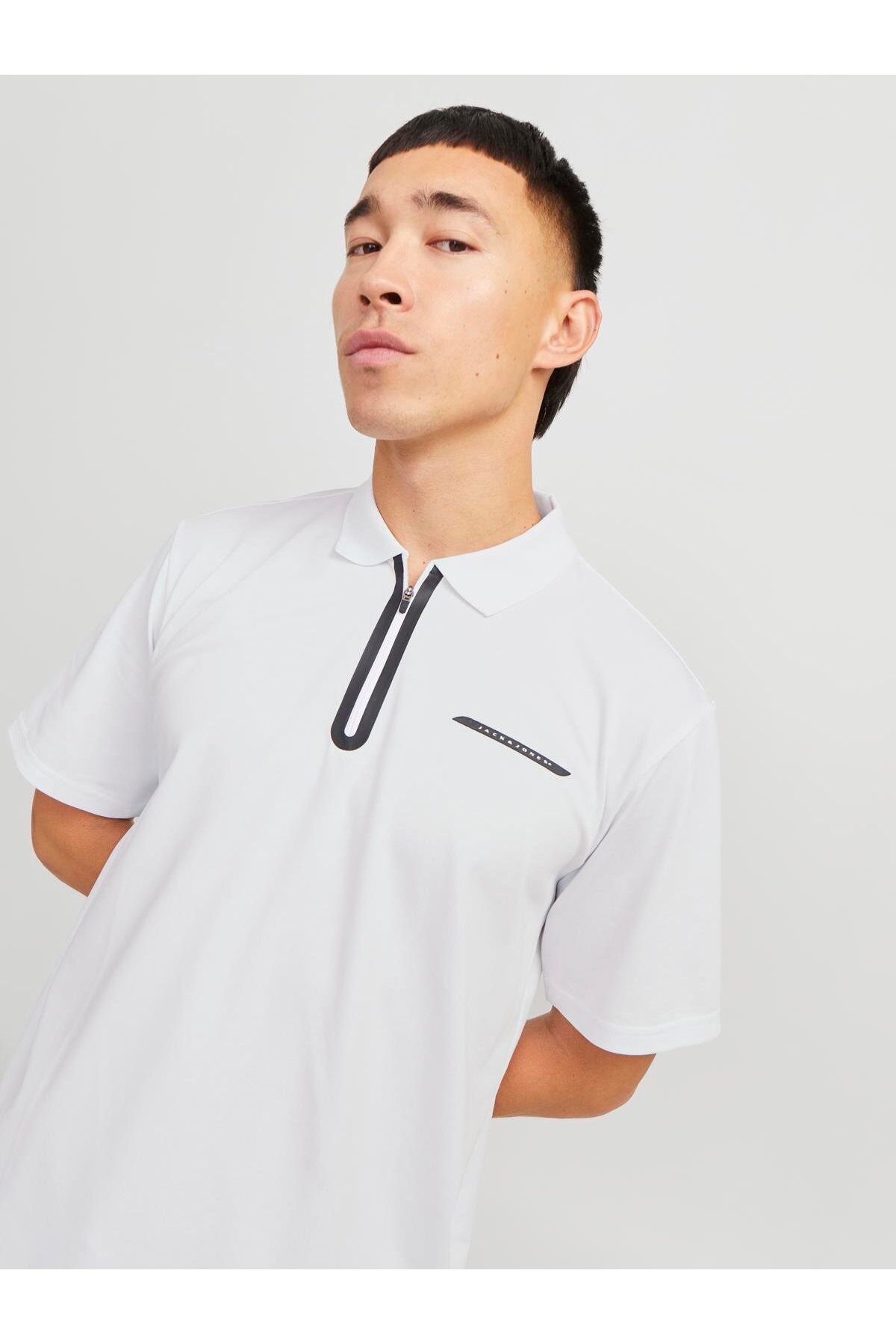 تیشرت یقه پلو مردانه راسته آستین کوتاه | جک اند جونز Jack & Jones 12273127 - تصویر 6