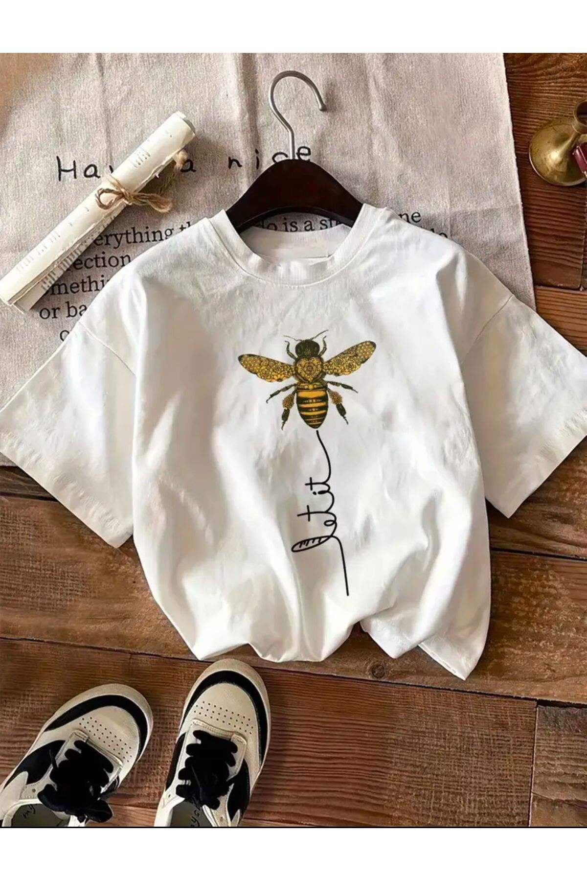 ModaSphere ARI BASKILI BASIC T-SHIRT