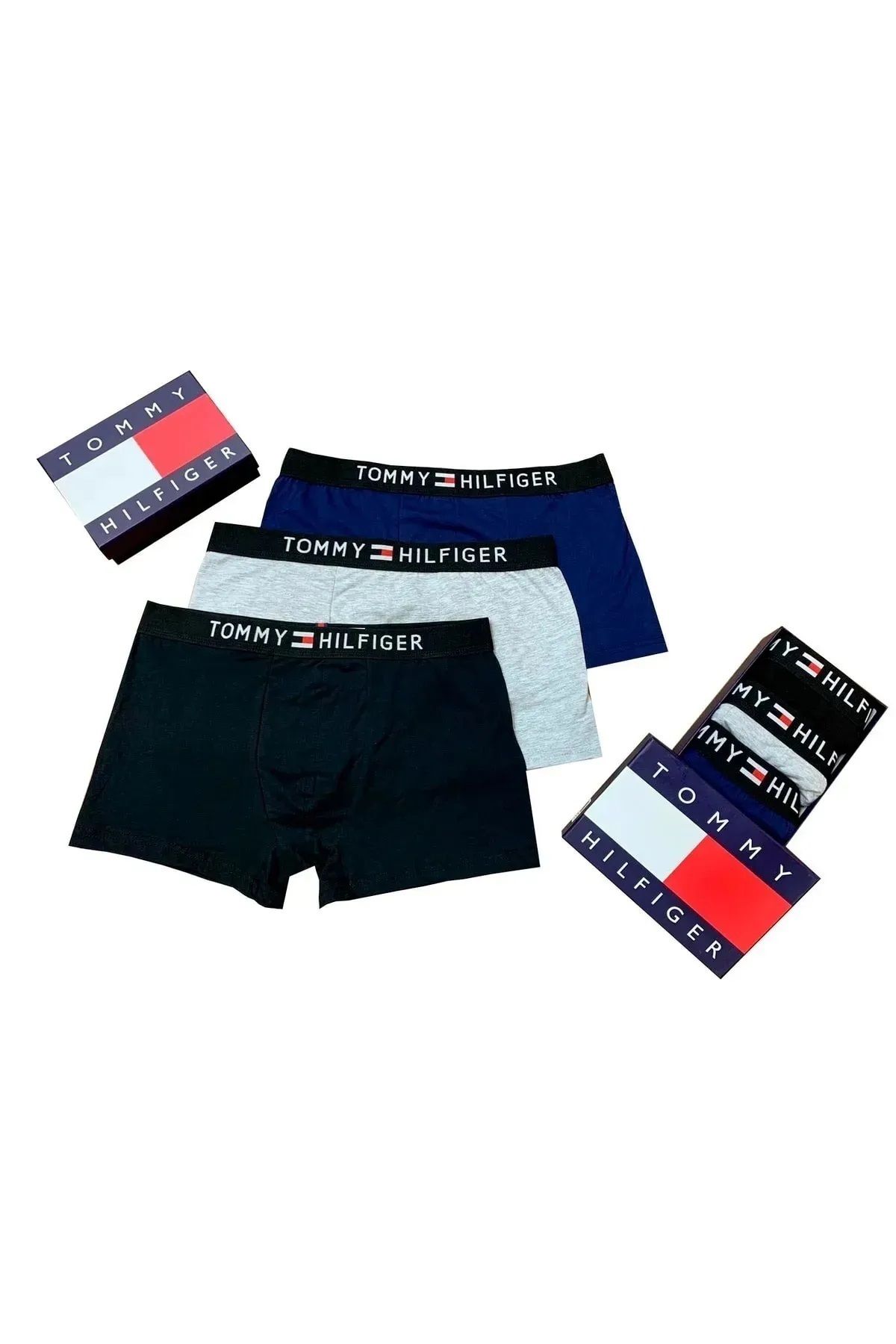 Hilfiger Denim _TommyHilfiger 3 "Lü Organik Pamuk Boxer Set