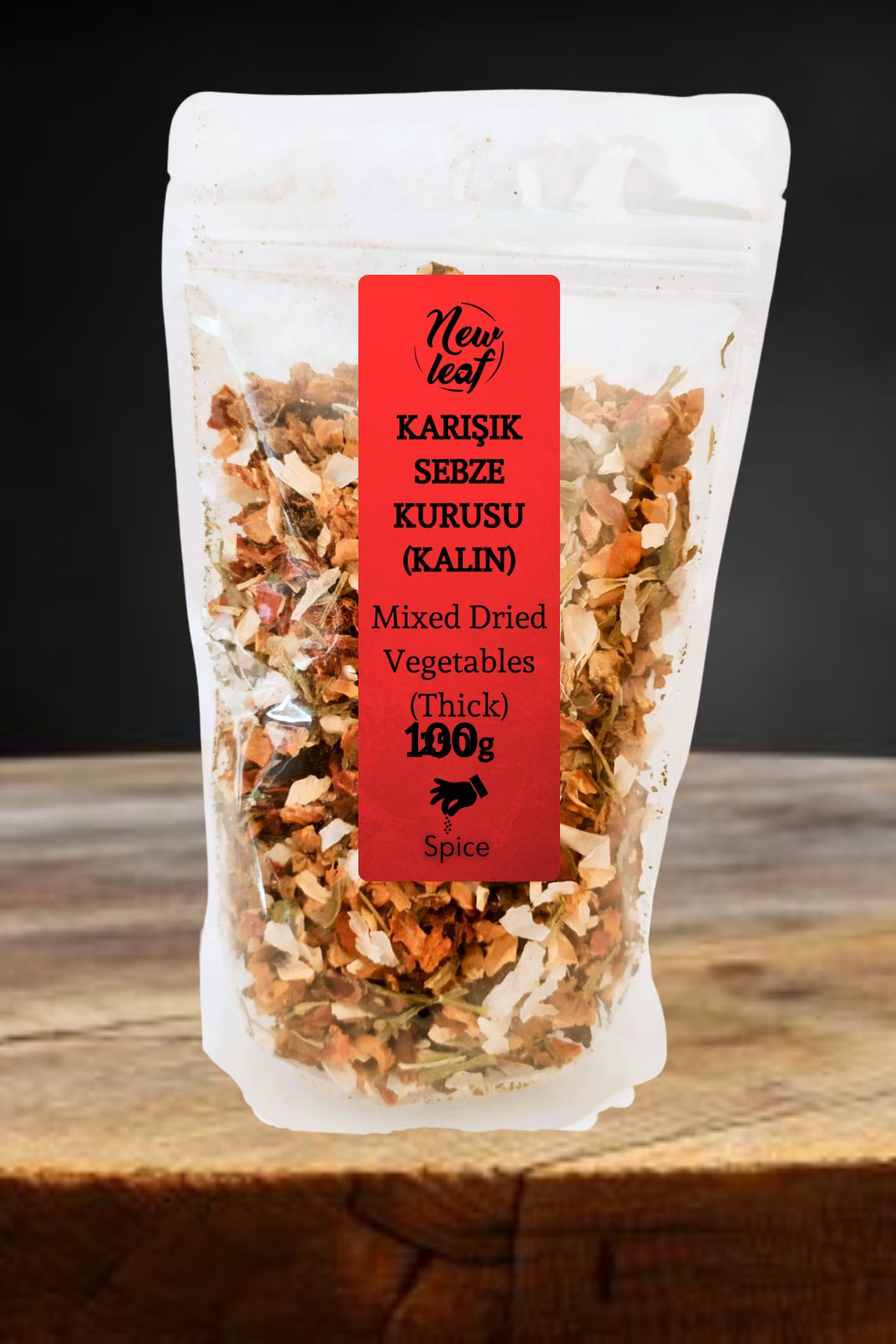 Newleaf Karışık Sebze Kurusu(Kalın Parçalı) 100 g