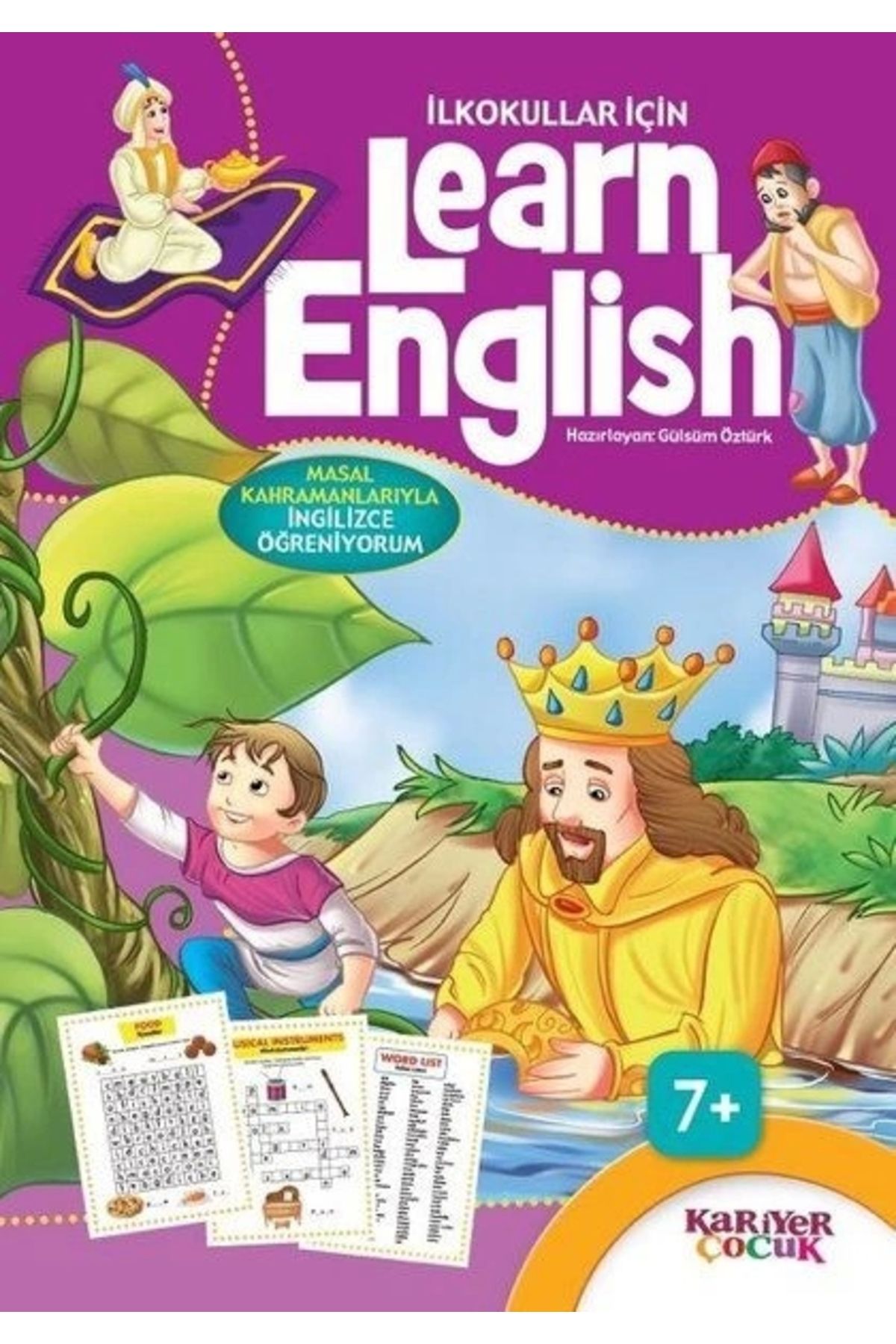 Kariyer Yayınları İlkokullar İçin Learn English - Mor