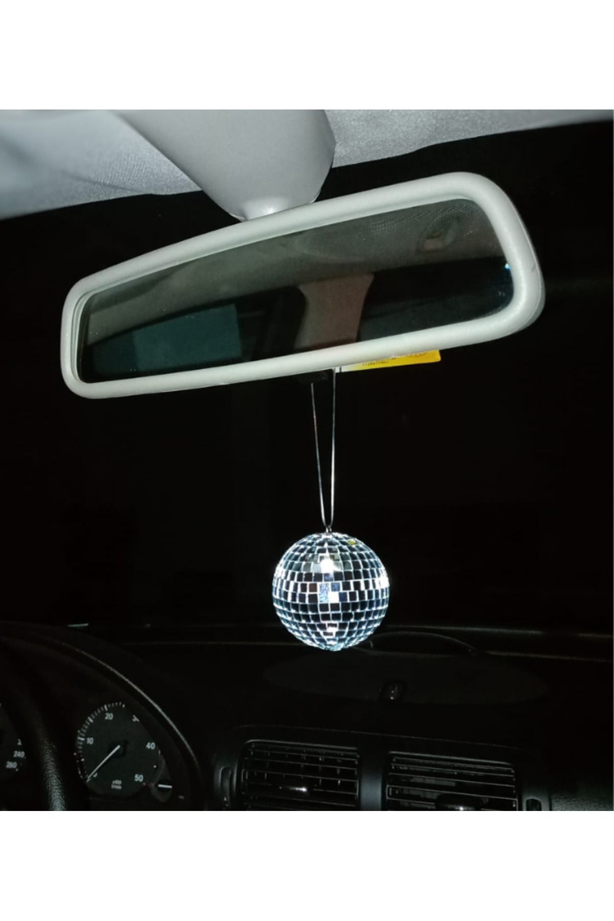 discoball Dikiz Ayna Süsü Disko Topu 6 cm