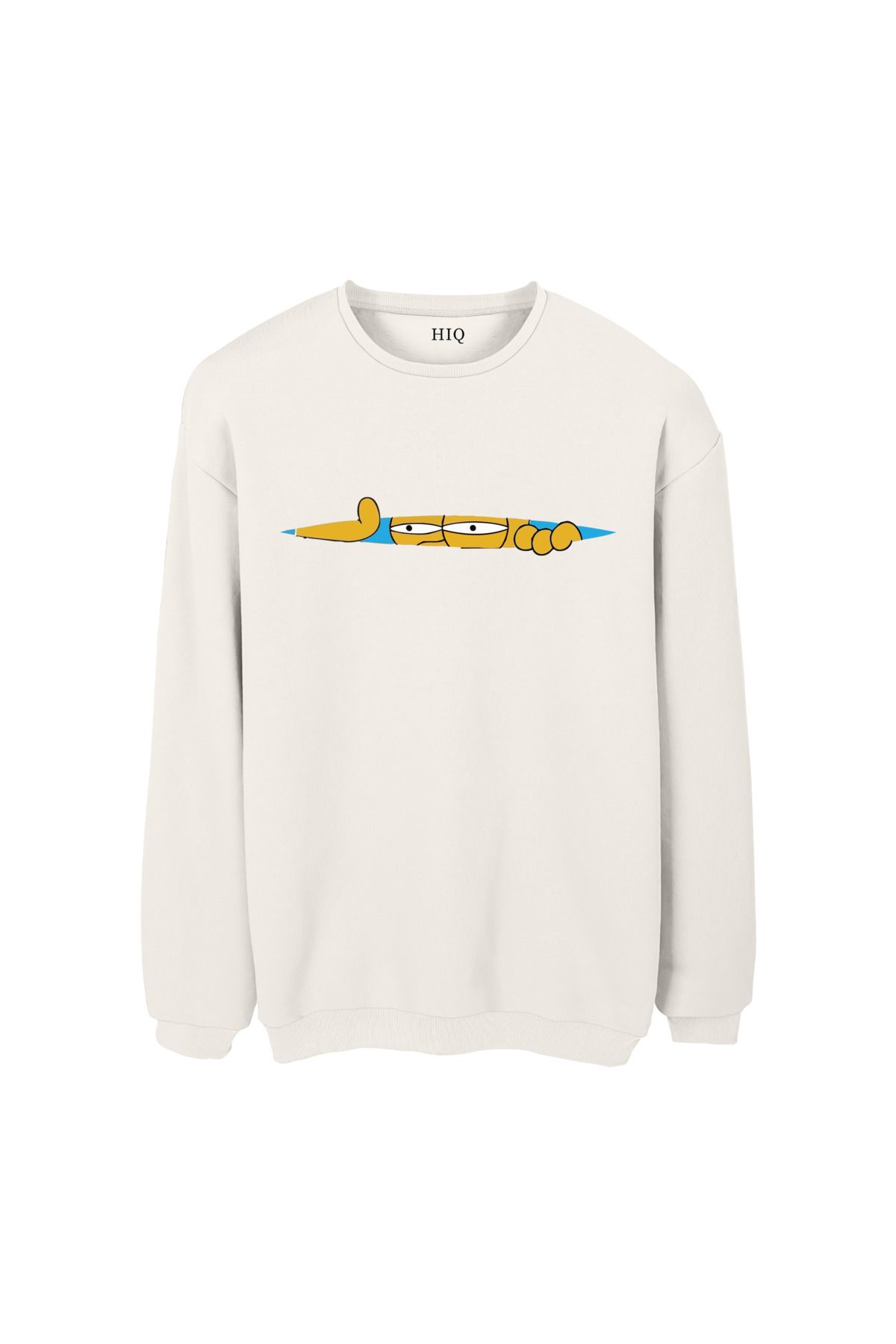 MODA Simpson Baskılı Şardonlu Sweatshirt