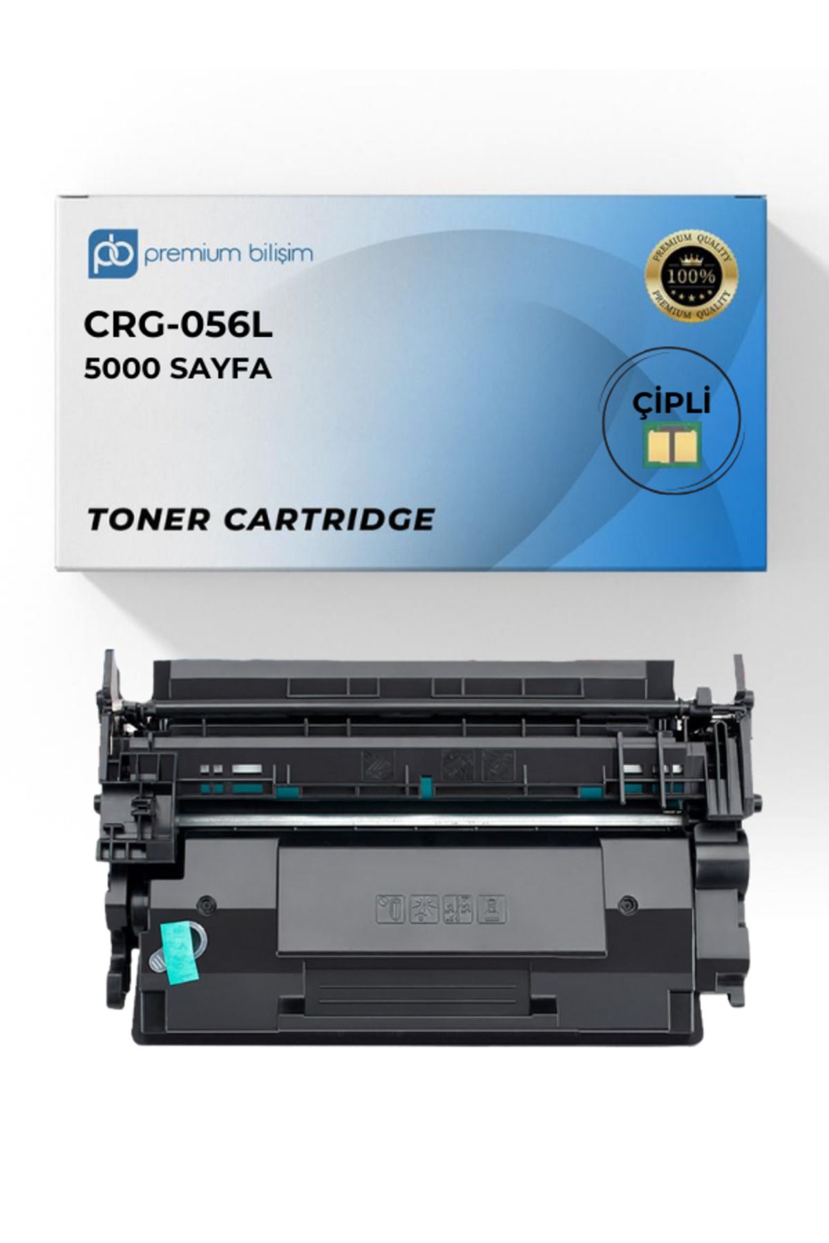 Canon CRG056LMuadil Toner ÇİPLİ CRG-056L - Canon ImageCLASS LBP325dn LBP325x LBP320 MF440 MF543dw MF543x