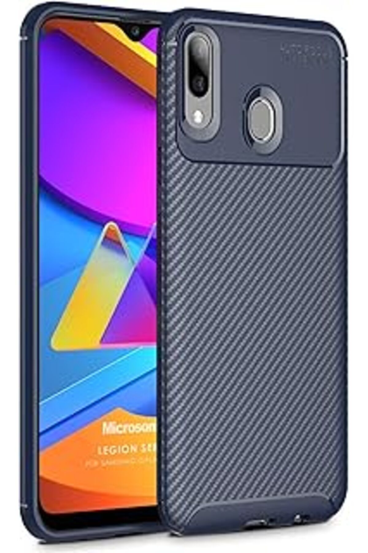 feifei Galaxy M10S Için Kılıf Legion Series Lacivert [Galaxy M10S Ile Uyumlu Kılıf - La