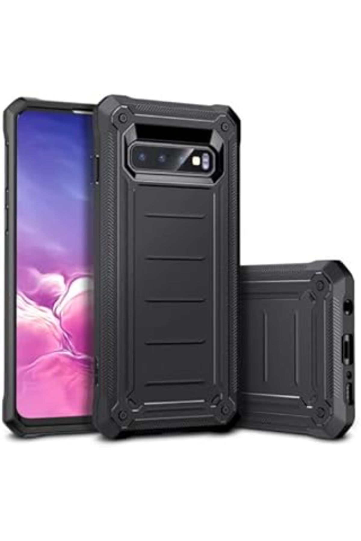 feifei S10 Kılıf, Machina Rugged, Black