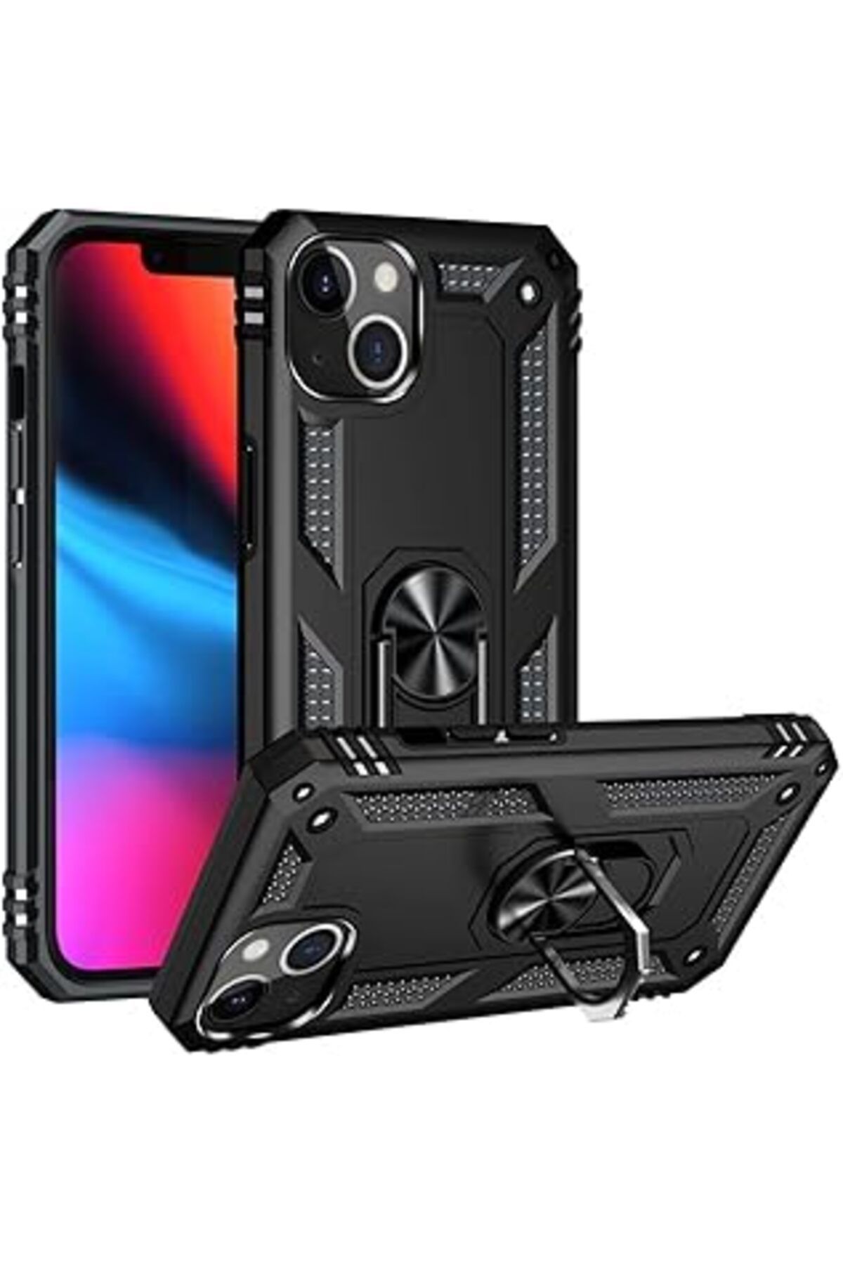 nerede bulurum Iphone 13 Pro Max İÇin Uyumlu Shockp Yüzük Tutuculu Mega Case Siyah