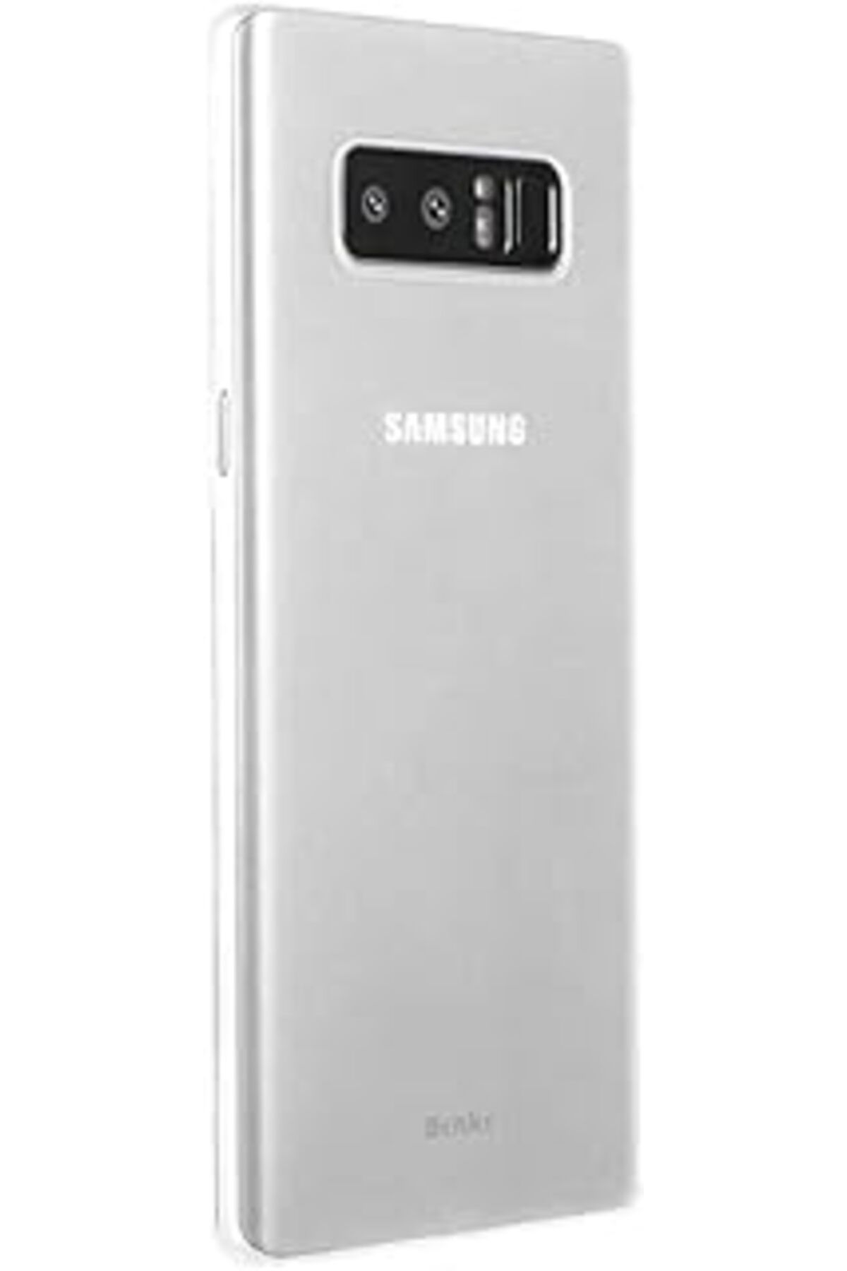 NZM TİCARET Benks 8972 Galaxy Note 8 Için Kılıf Benks Lollipop Protective Case, Transparan Beyaz