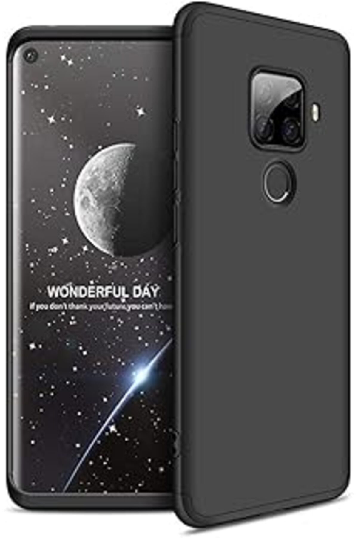 nerede bulurum Huawei Mate 30 Lite Için Kılıf Double Dip 360 Protective Siyah [Mate 30 Lite Ile Uyumlu