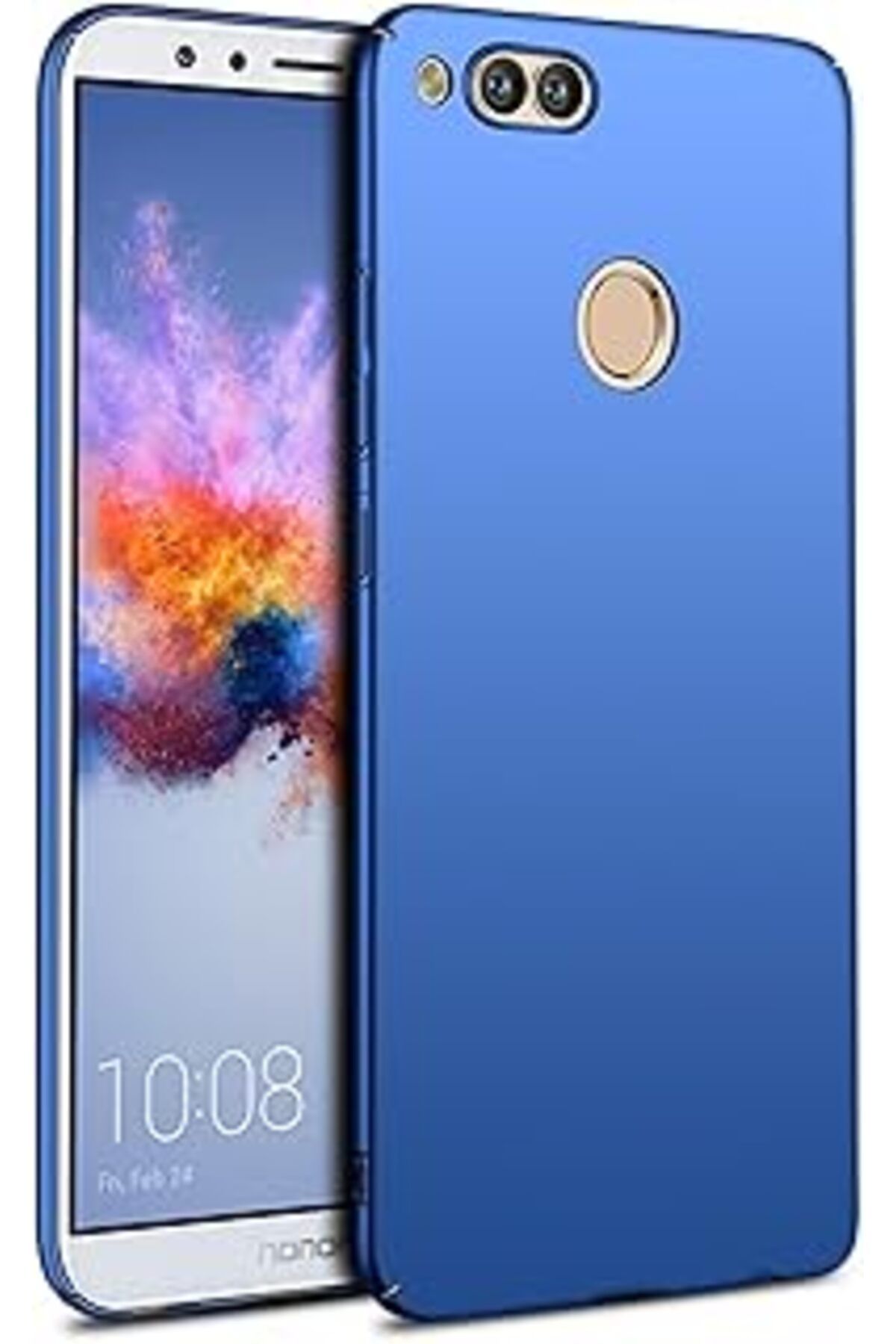 nerede bulurum Huawei Honor 7X Kılıf Premium Slim Lacivert