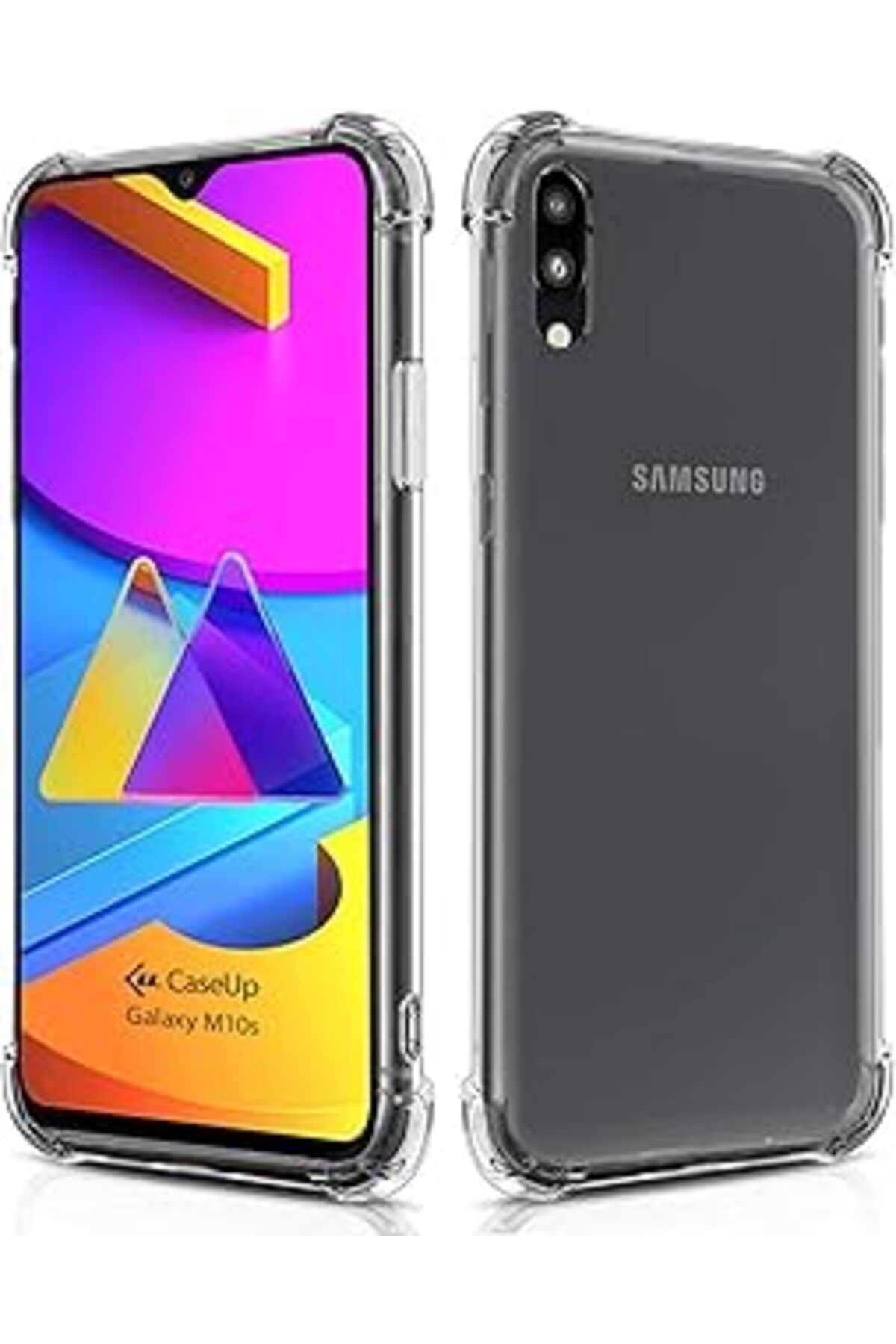 feifei Caseup Galaxy M10S Caseup Titan Crystal Şeffaf Uyumlu Kılıf