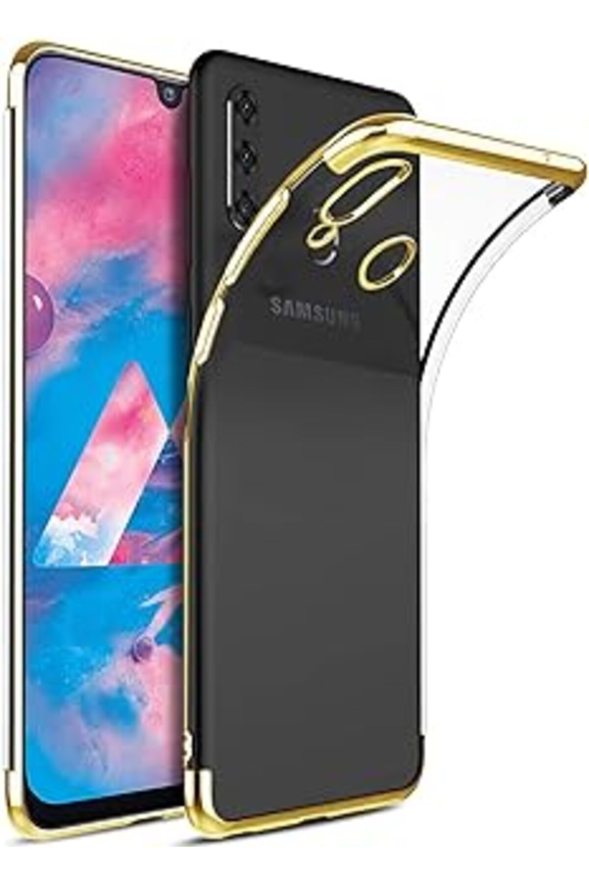 MAGNESİA Galaxy M30 Kılıf Skyfall Transparent Clear