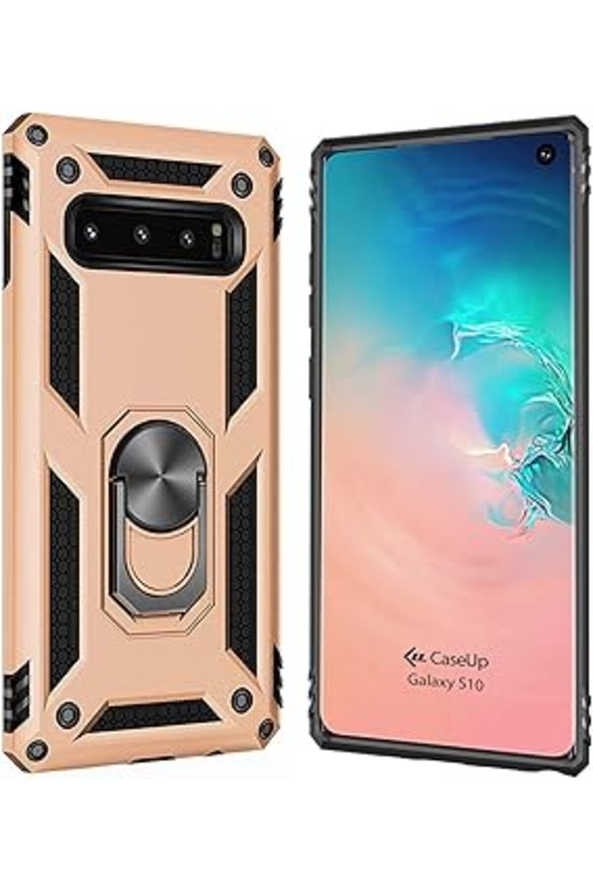 MAGNESİA Caseup Galaxy S10, Caseup Magnetic Ring Uyumlu Kılıf