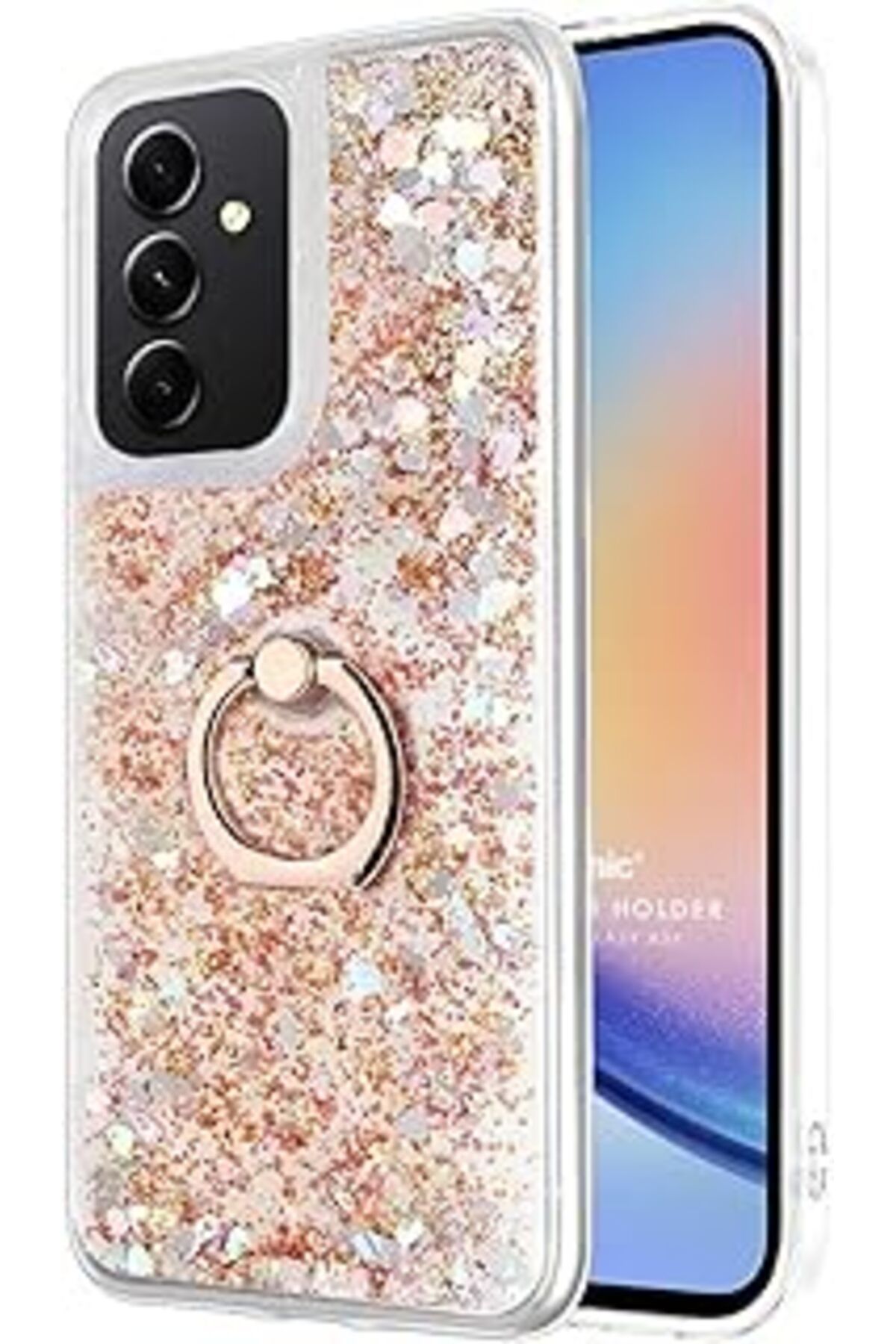 EDALKILIÇ Galaxy A54 Için Kılıf Glitter Liquid [Galaxy A54 Ile Uyumlu Kılıf -