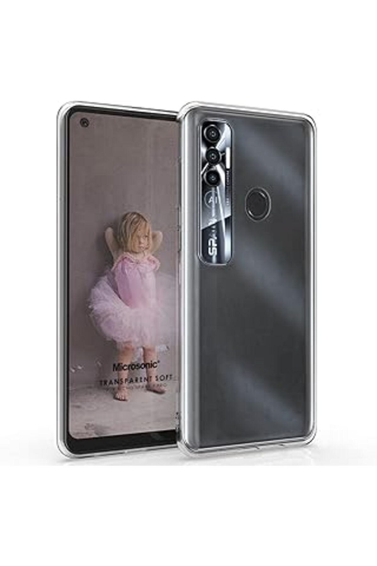 nerede bulurum Tecno Spark 7 Pro Için Kılıf Transparent Soft Şeffaf [Spark 7 Pro Ile Uyumlu Kılıf - Şef