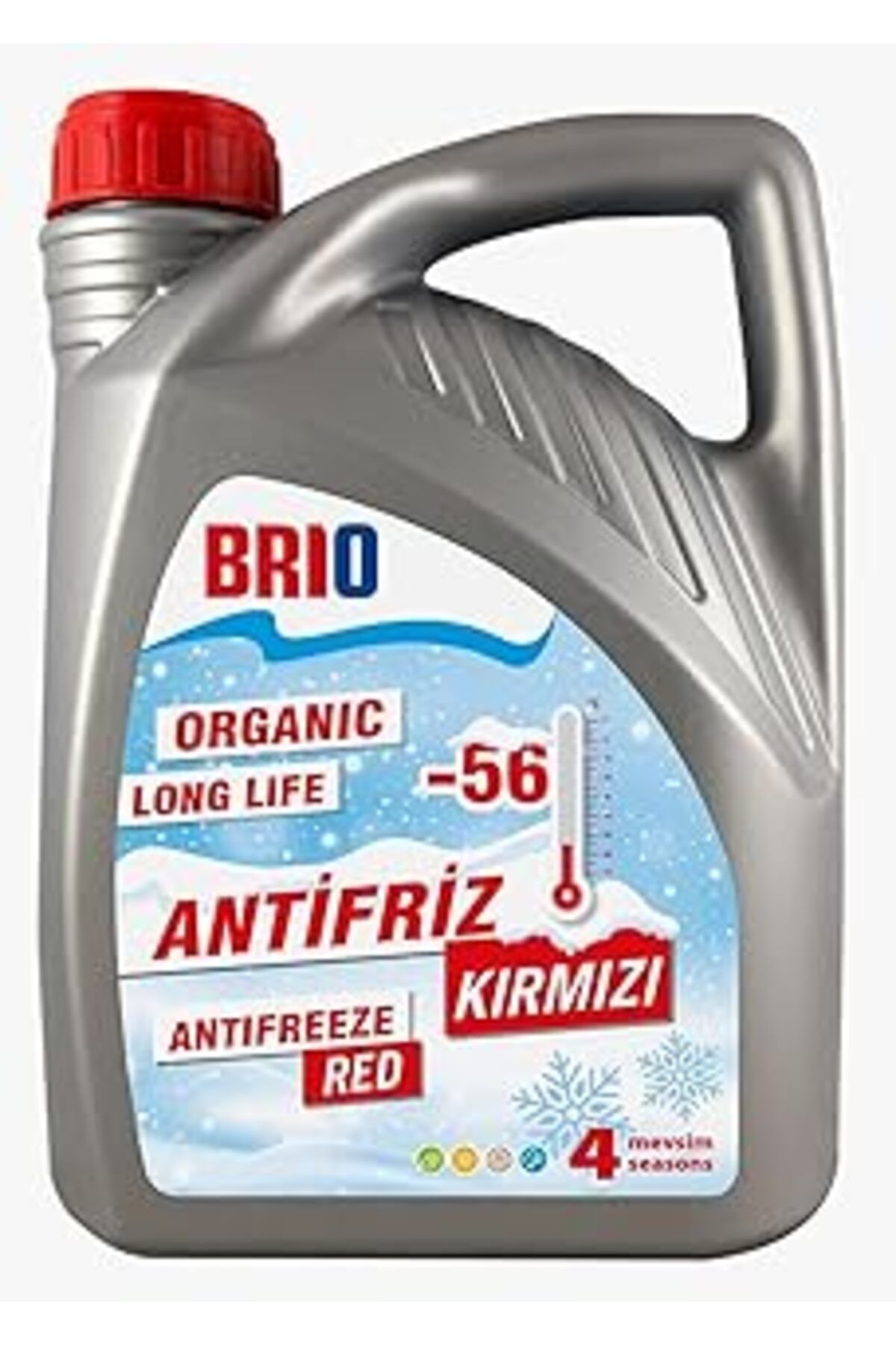 NZM TİCARET Brio Antifriz Kırmızı 3 L -56 Derece