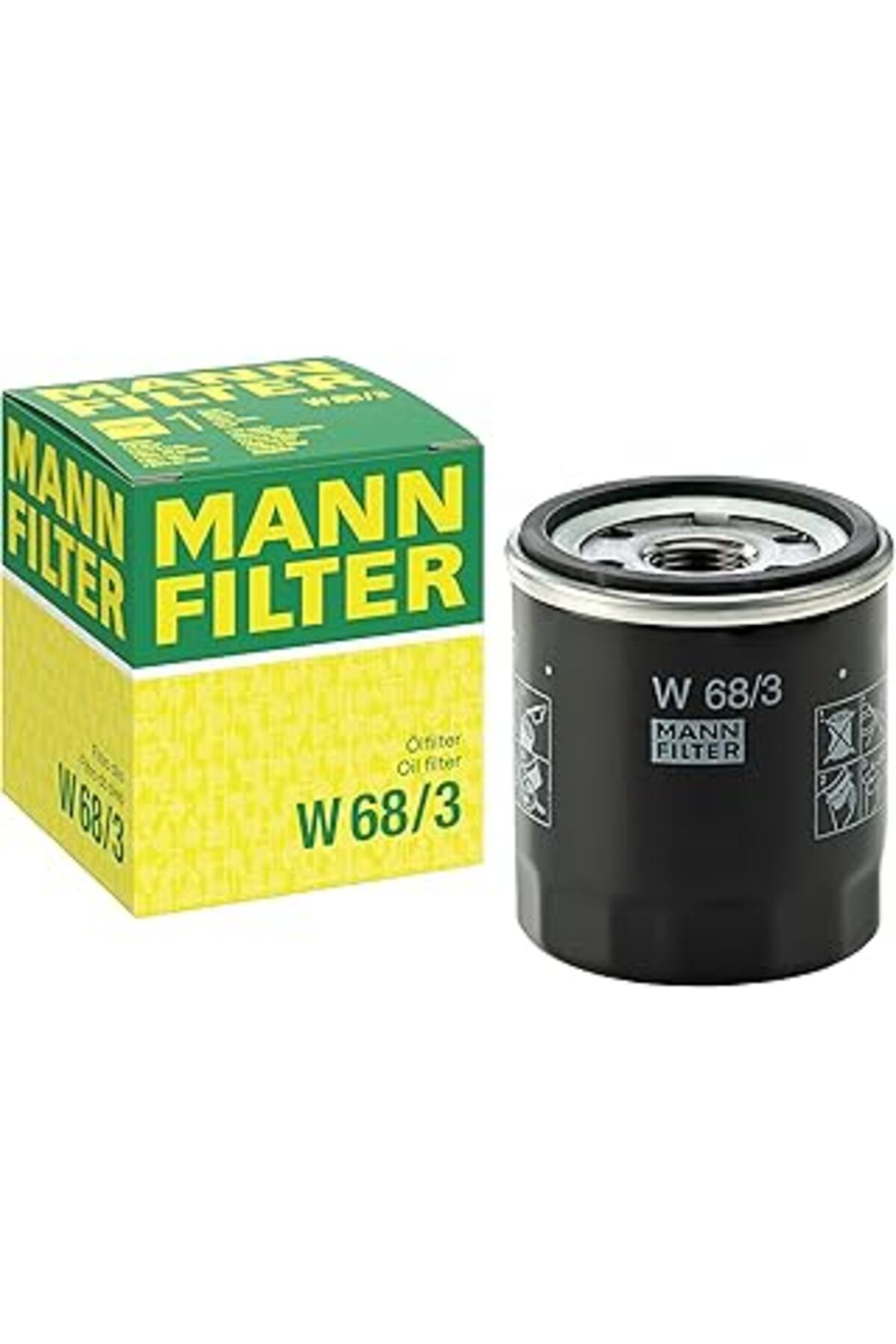 NZM TİCARET Mann-Filter W 68/3 Yağ Filtresi (Toyota)