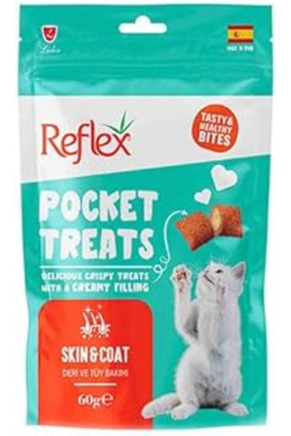 ShopZum Pocket Treats Deri Ve Tüy Bakımı Destekleyici Ödül Sı 60 Gr