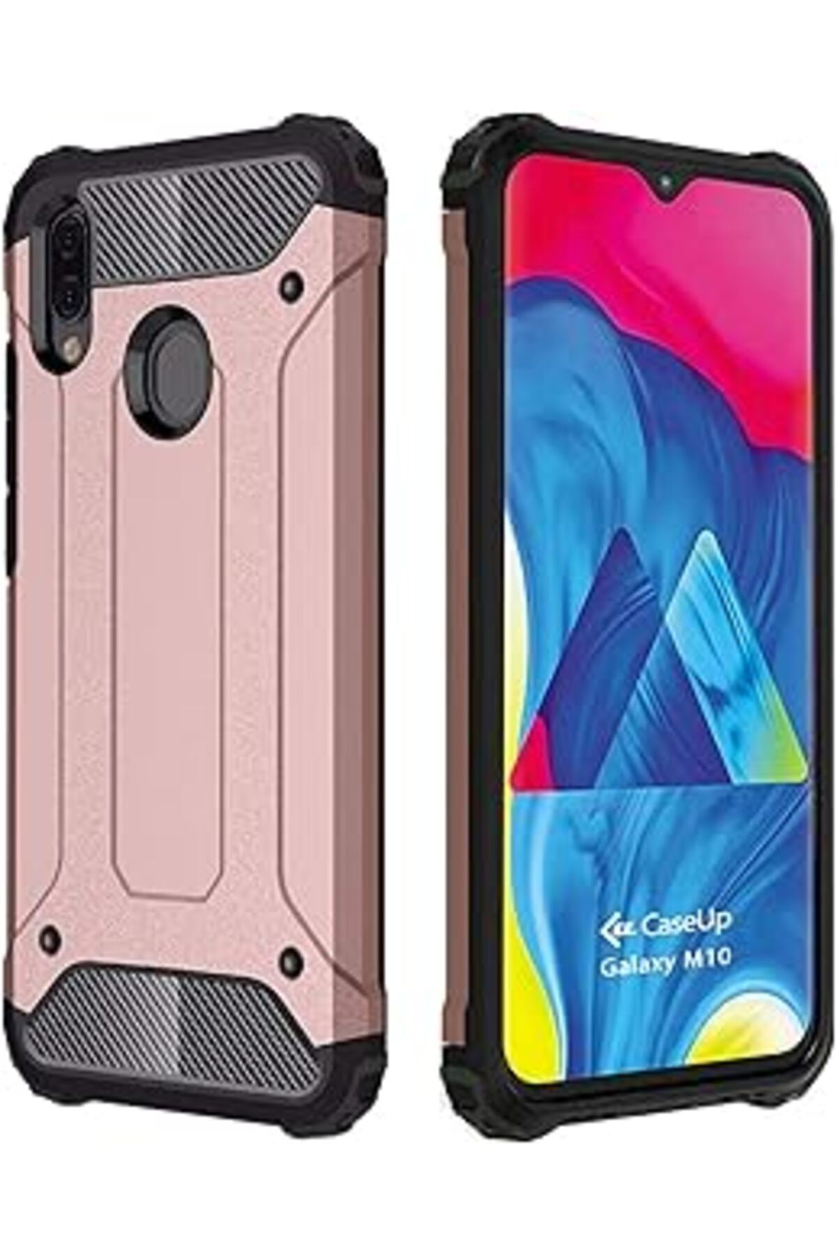 robotrend Caseup Galaxy M10 Uyumlu Kılıf, Caseup Tank Rose