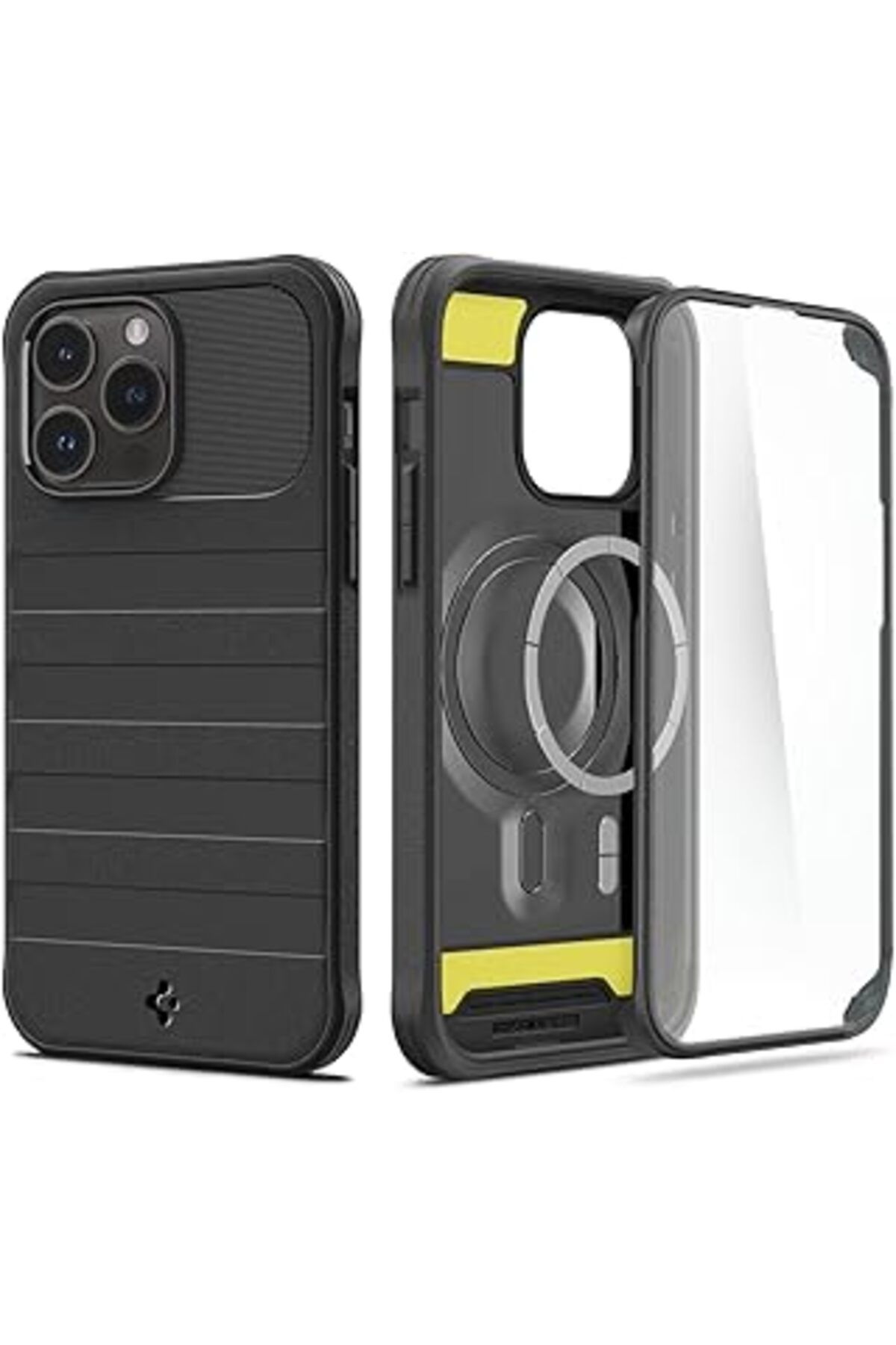 NZM TİCARET Spigen Iphone 14 Pro Kılıf Geo Armor 360 Magfit Magsafe Özellikli (Cam Ekran Koruyuculu 360 Koruma)